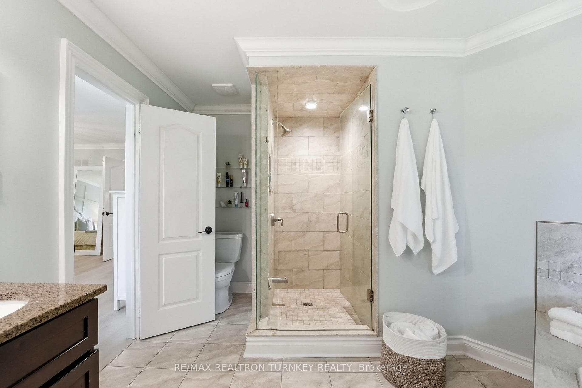 Glass Shower.