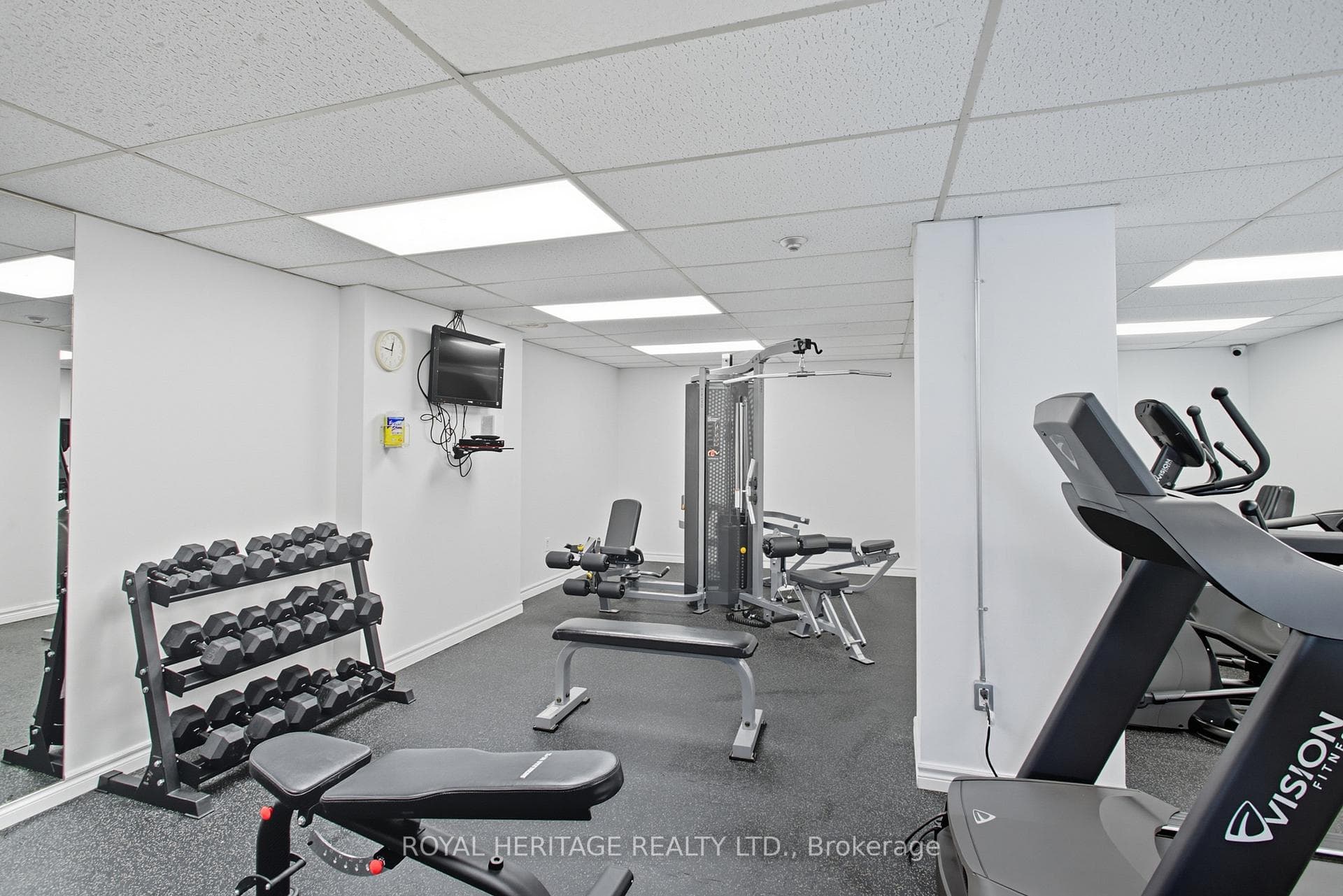 Gym/Exercise Room + Sauna & Showers