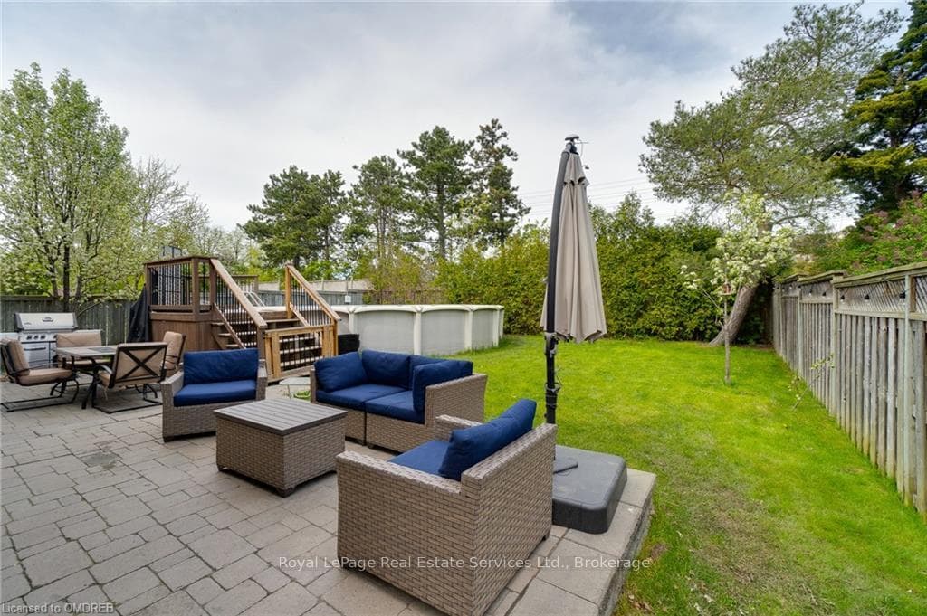Backyard Lounging Area
