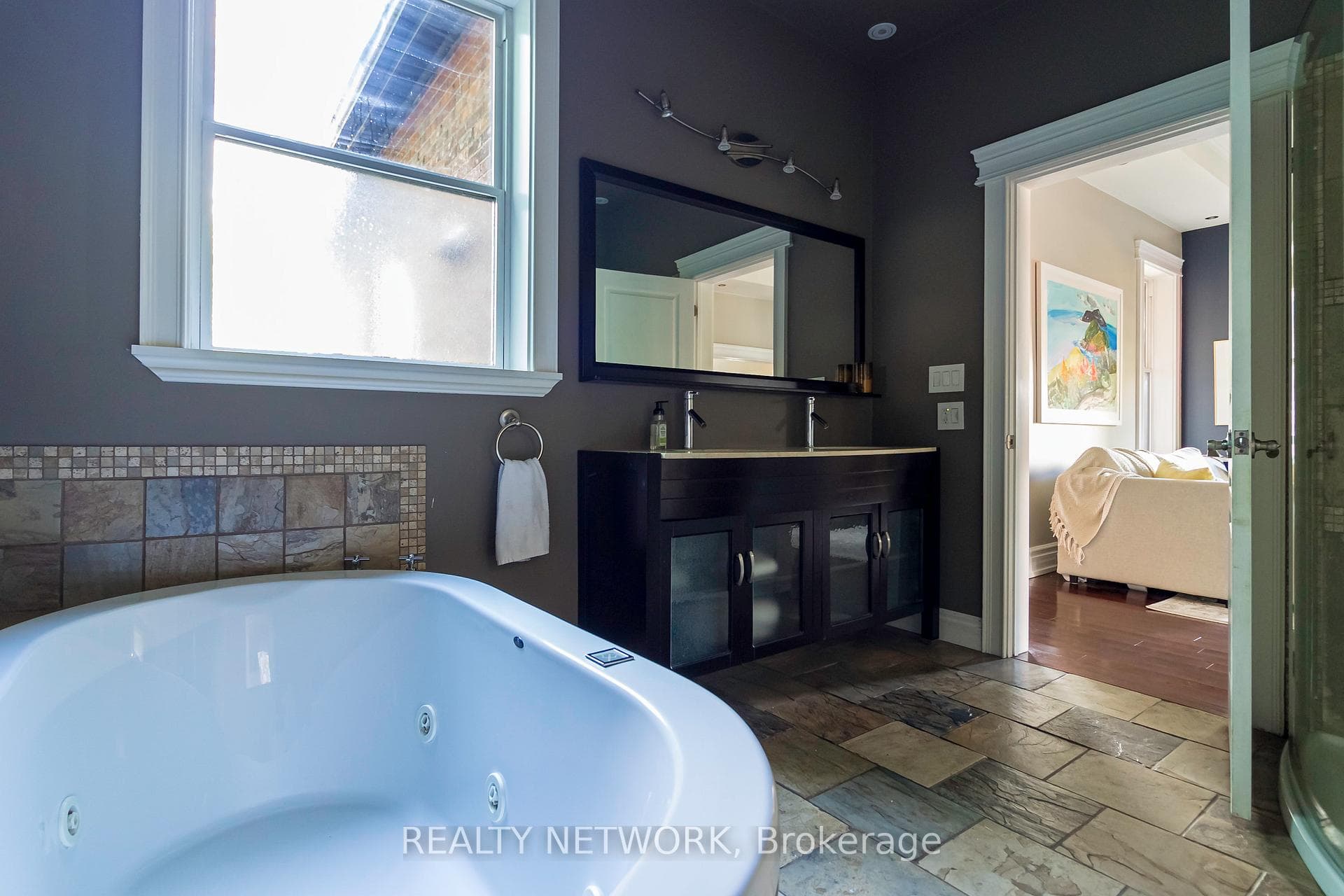 Soaker Tub and Walk-In Shower