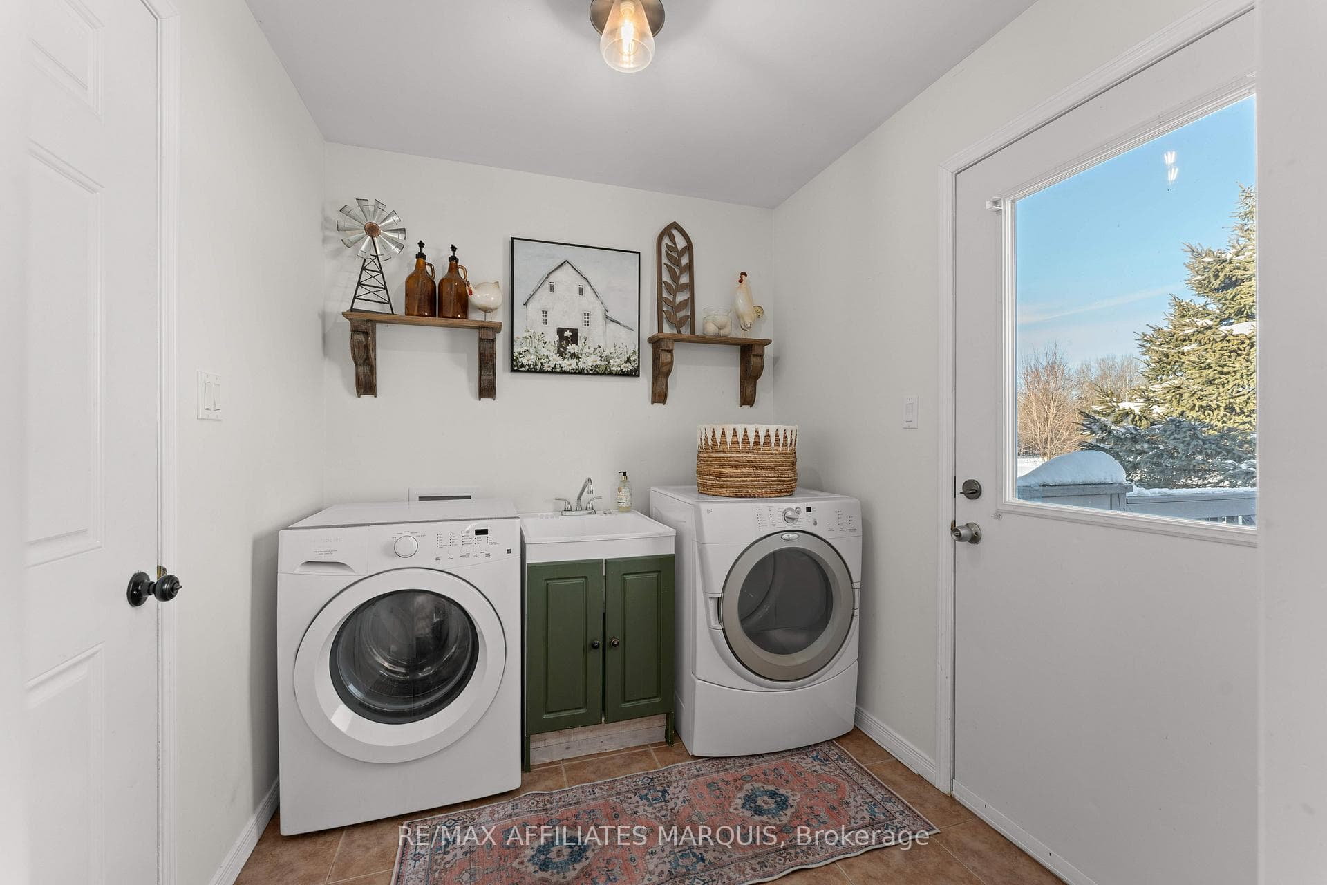 Main floor laundry