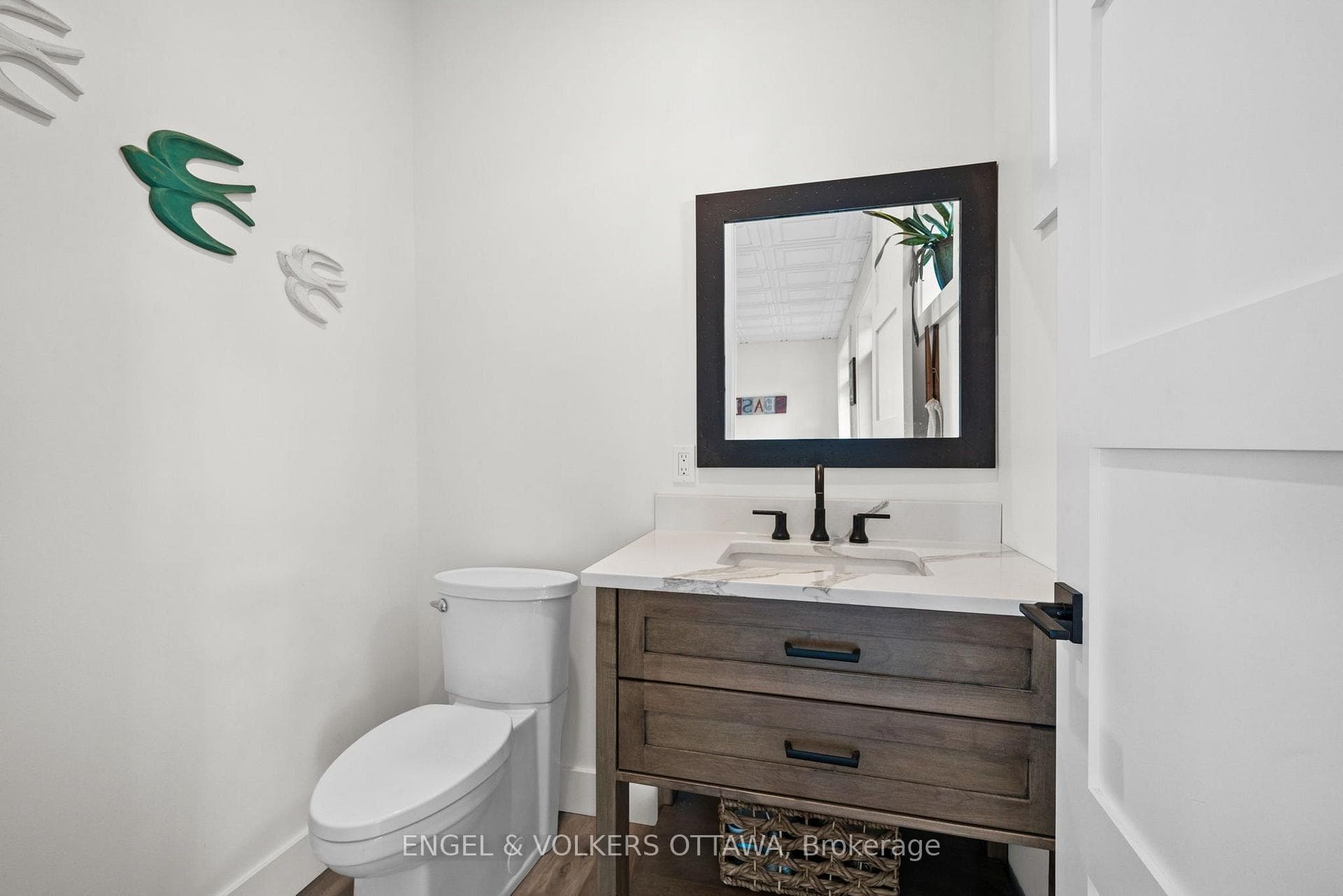 Powder room (Lower Level)