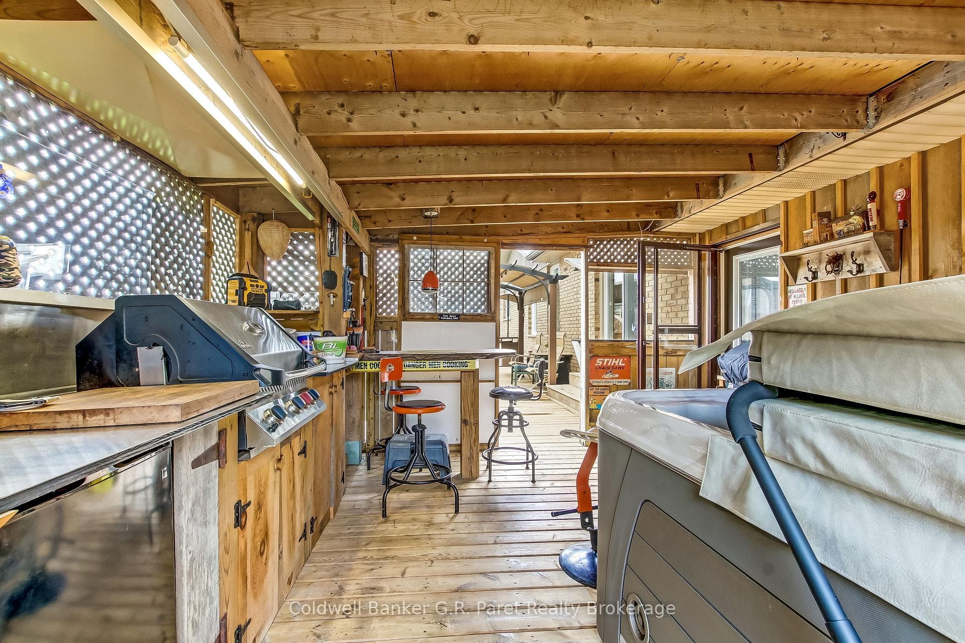 Alternate View of Hot Tub