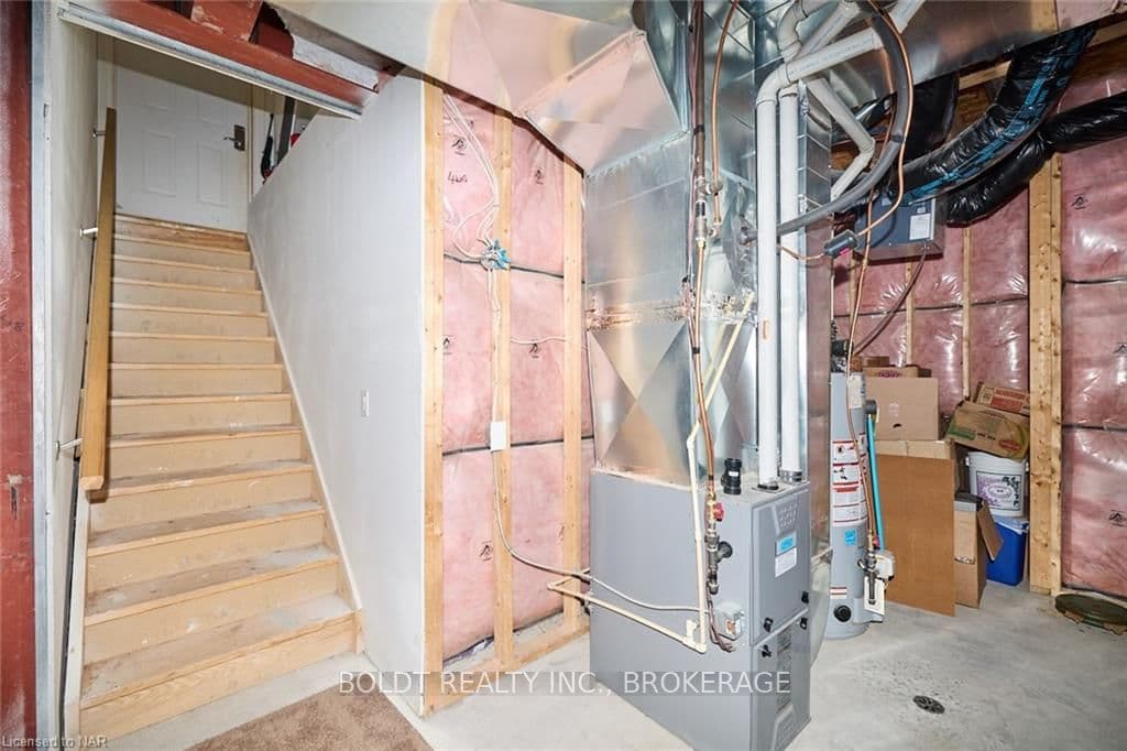 entrance to basement from garage