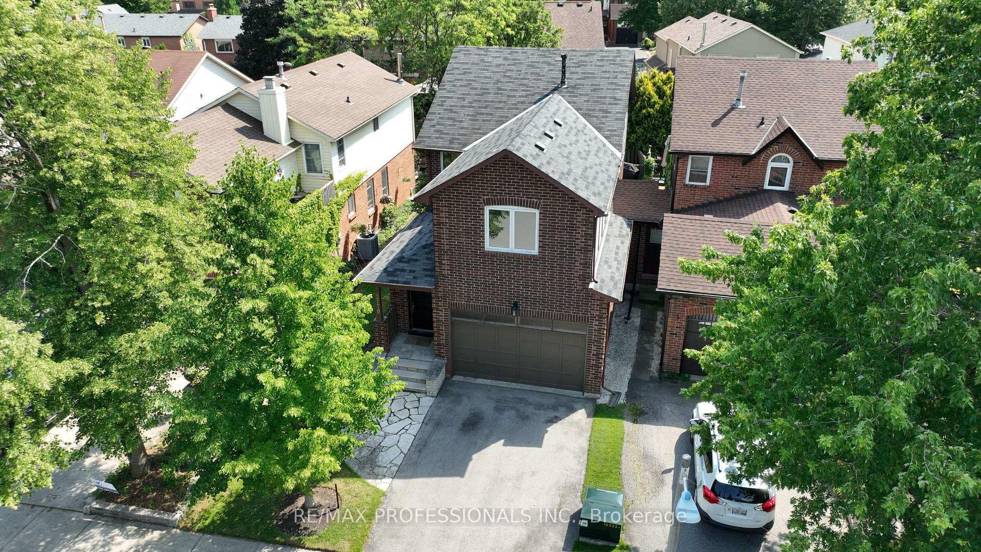 Linked only by Family Room and Basement Storage