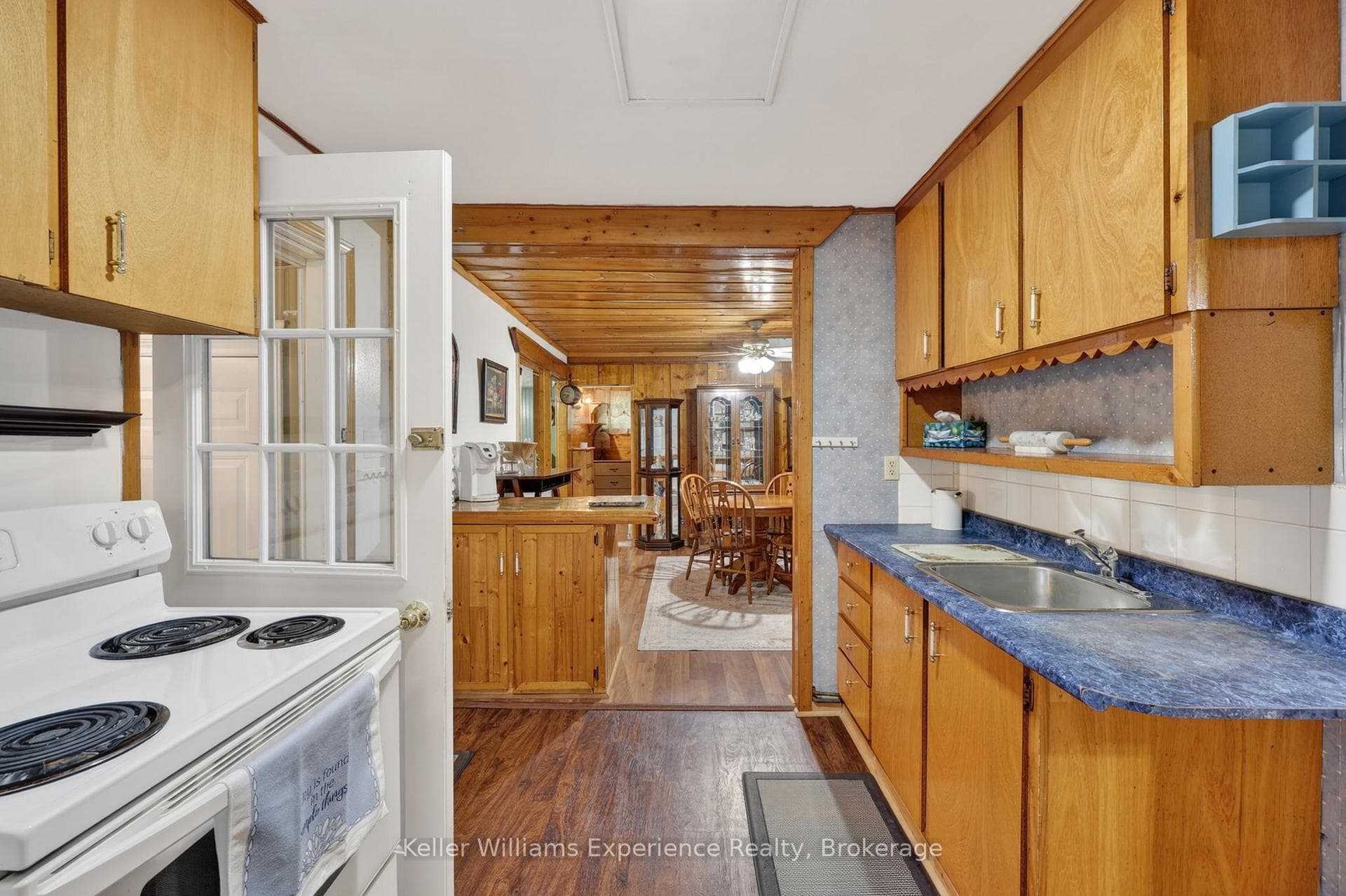 galley kitchen