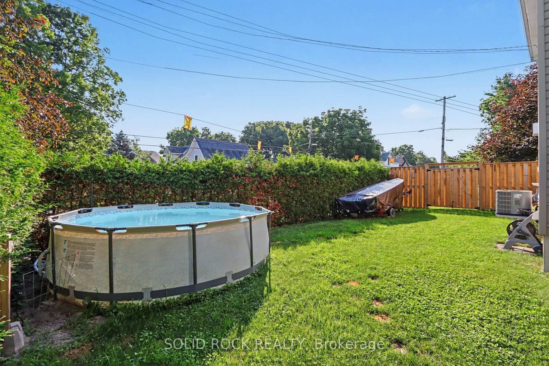 Above ground pool included approx 4 years old