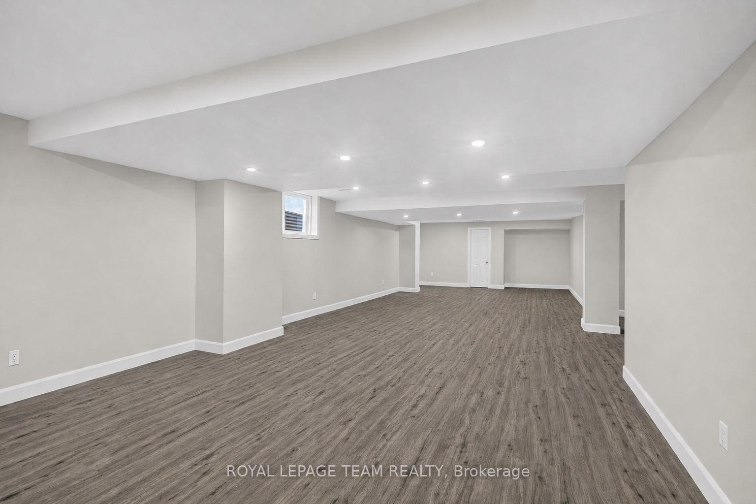Lower level recreation room