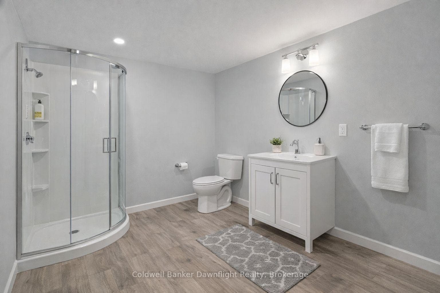 Downstairs bathroom virtually finnished.