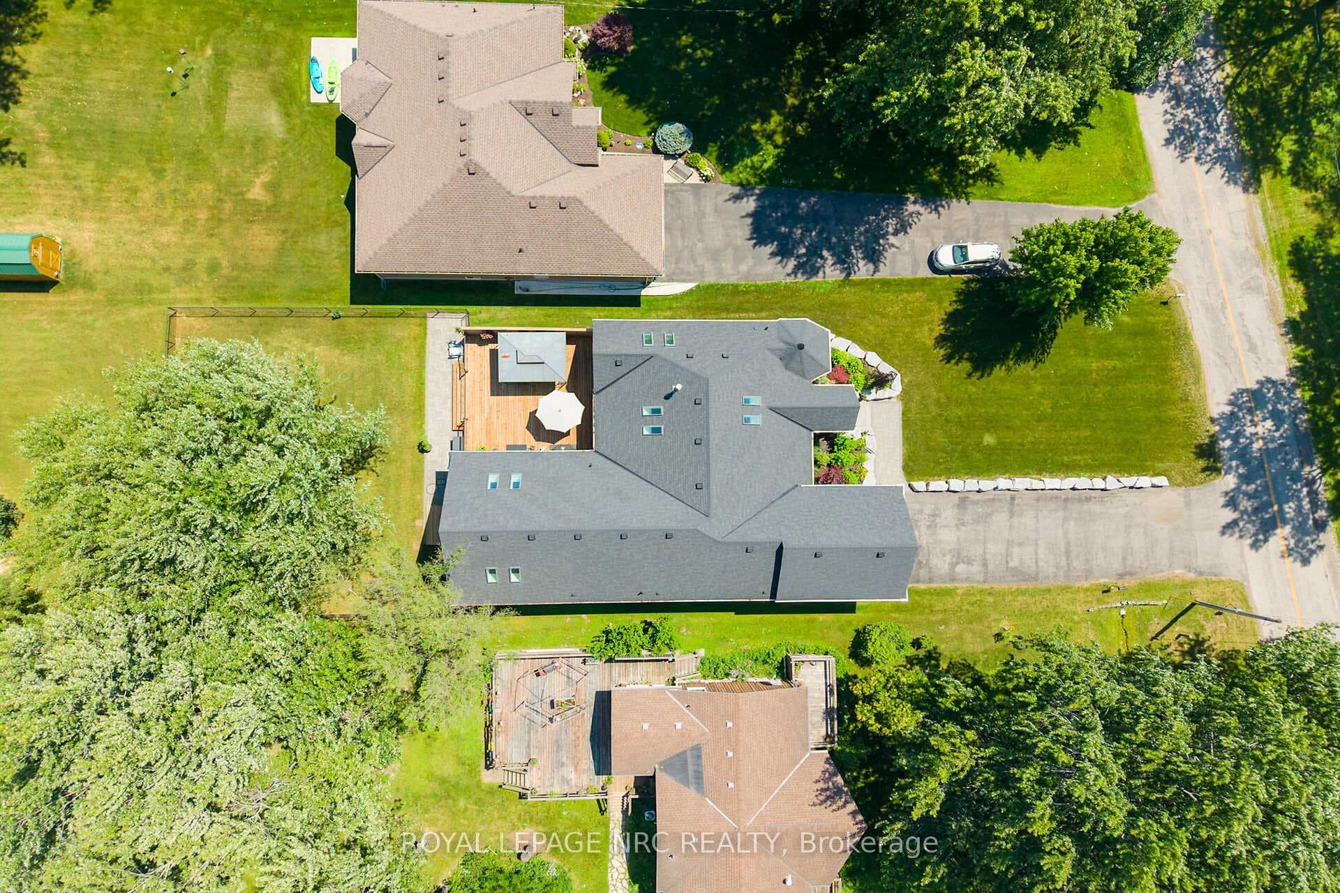Overhead view
