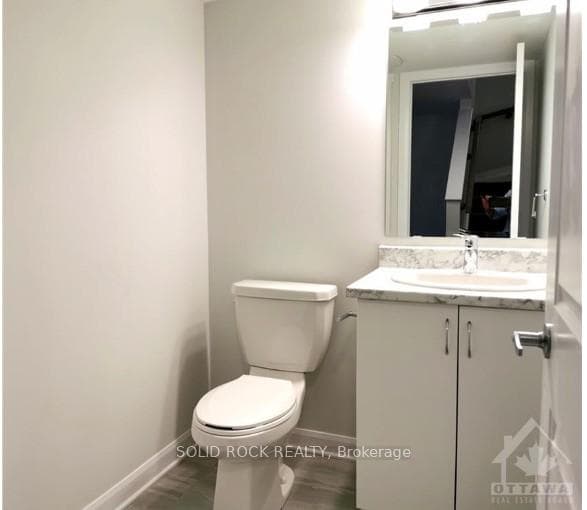 Basement washroom