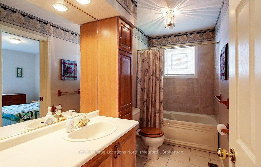 Four piece bathroom on main level