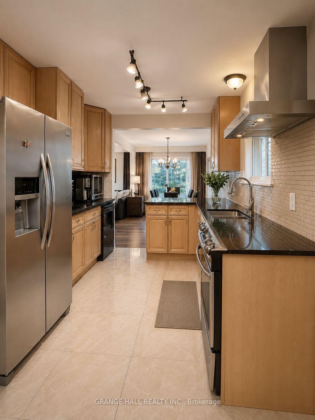 Kitchen on the main floor