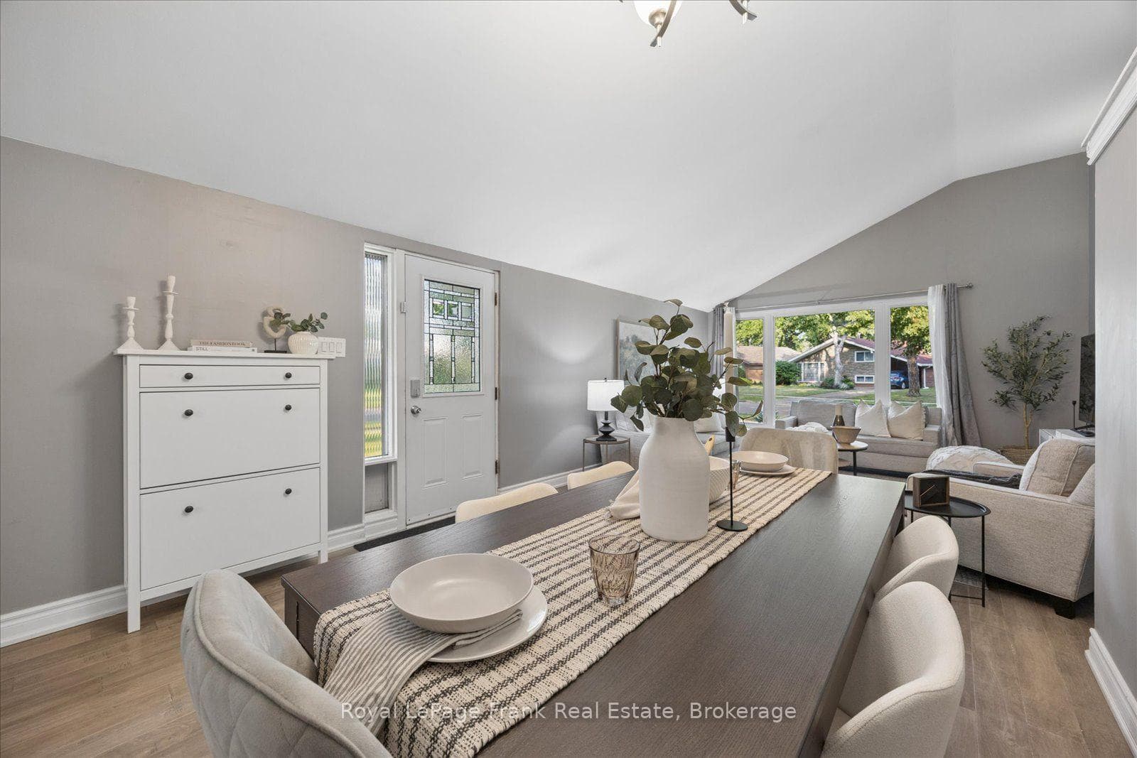 Open Concept Living and Dining Room