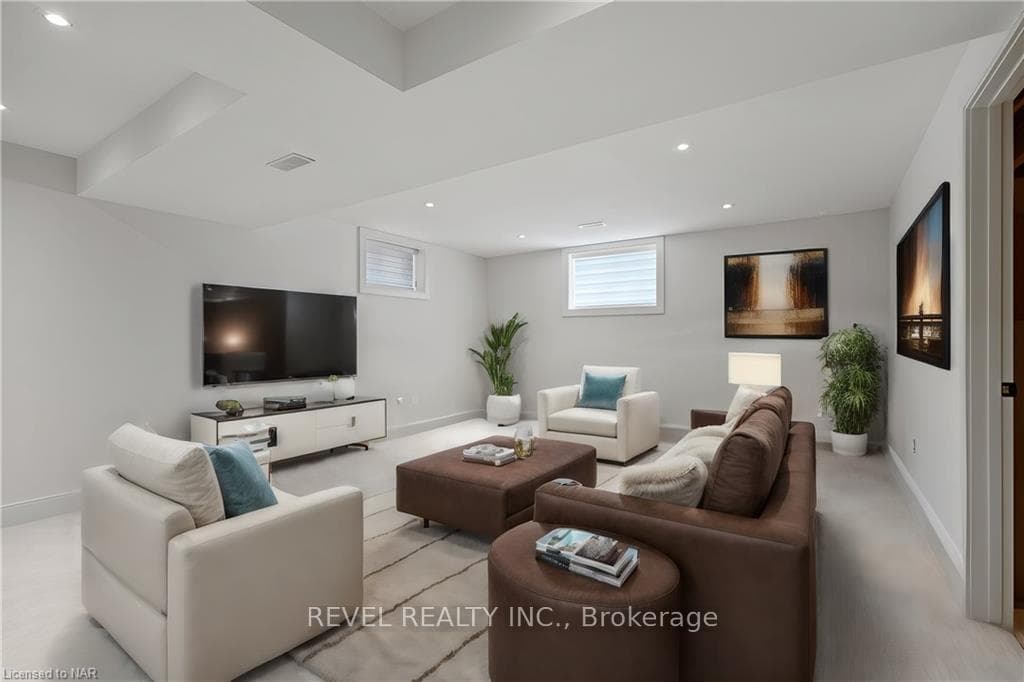 Virtually staged to include furniture