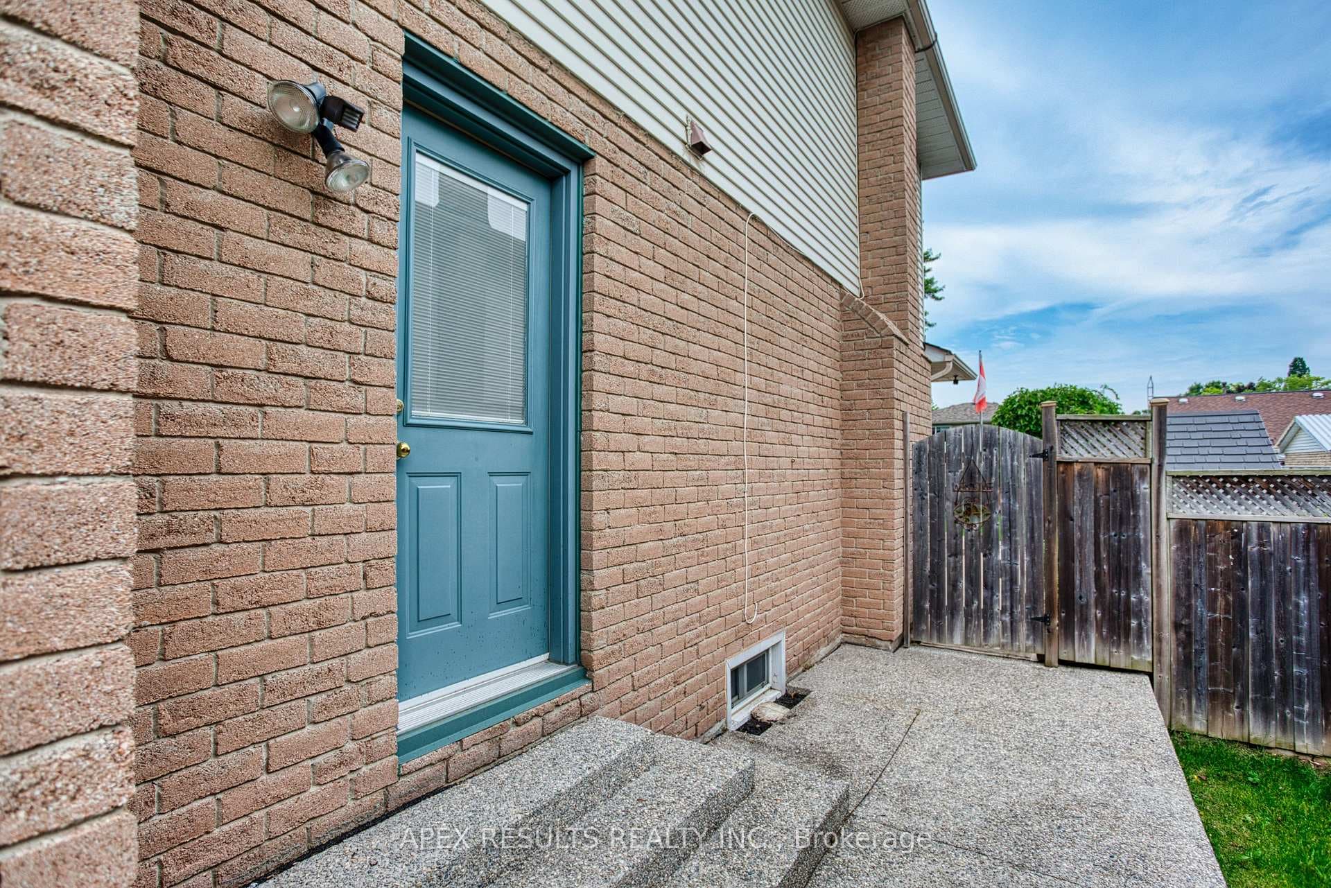 Exterior Side Entrance