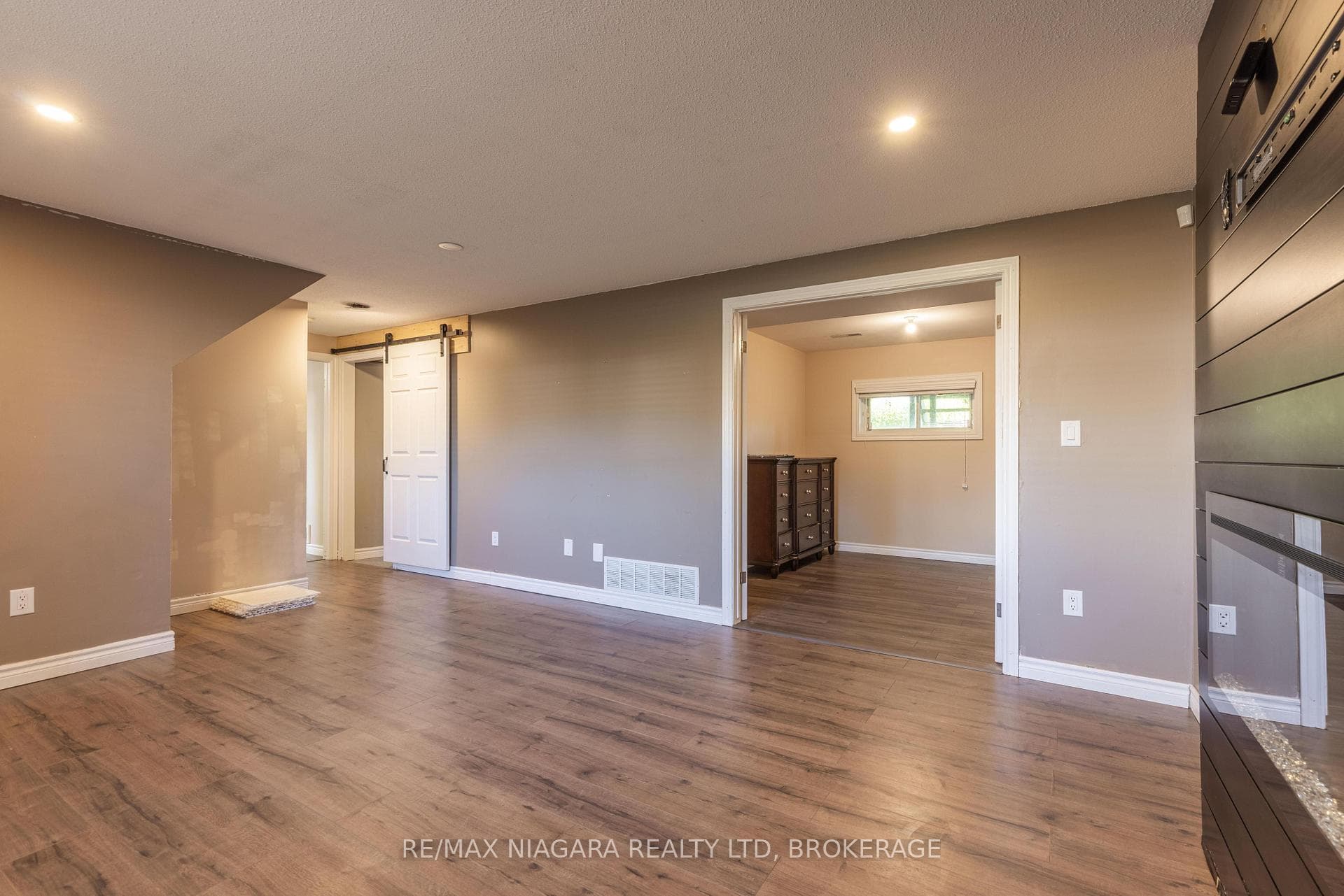 Lower Level - Rec Room to Bedroom 4