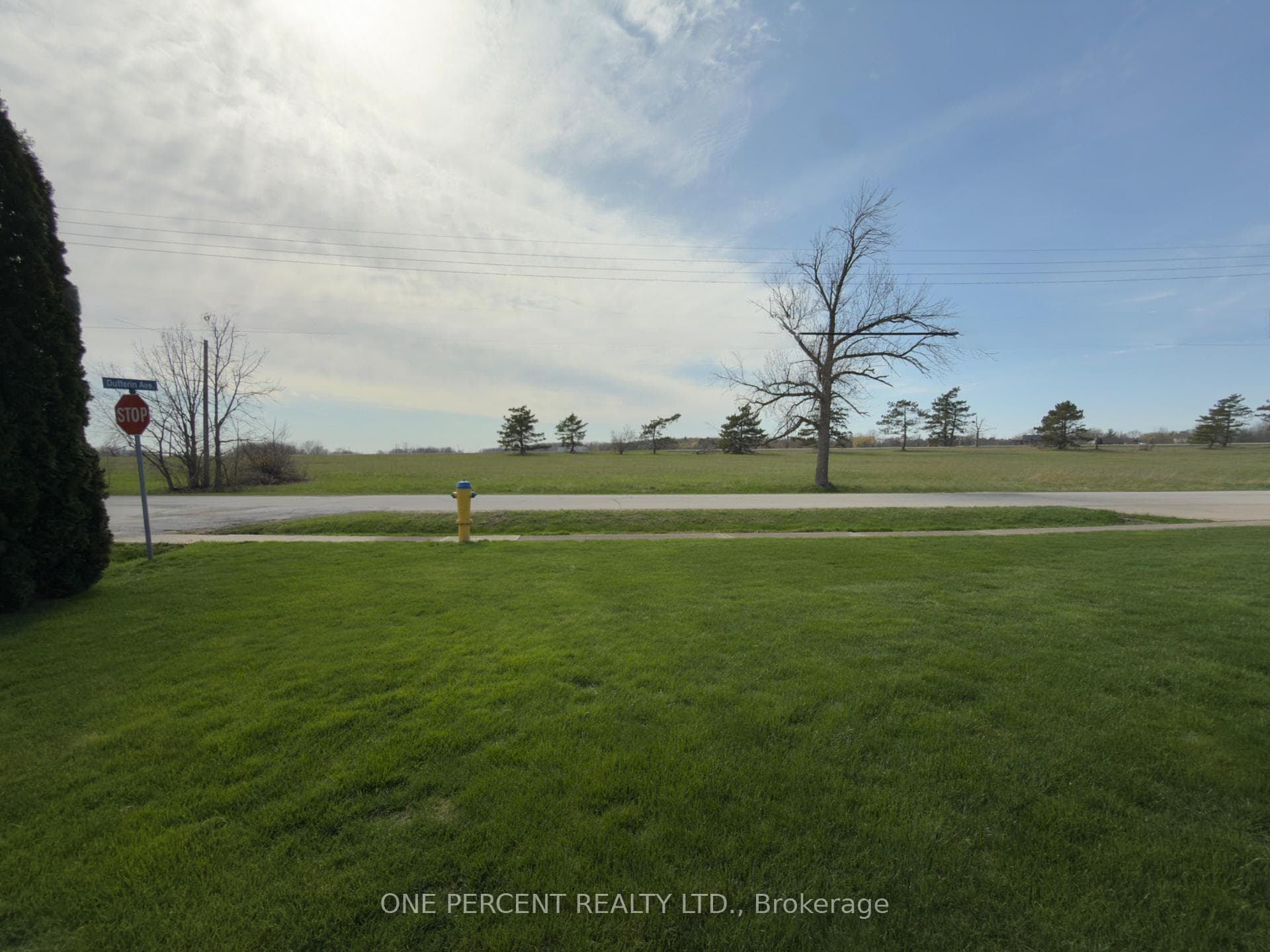 View from front of property ( canal)