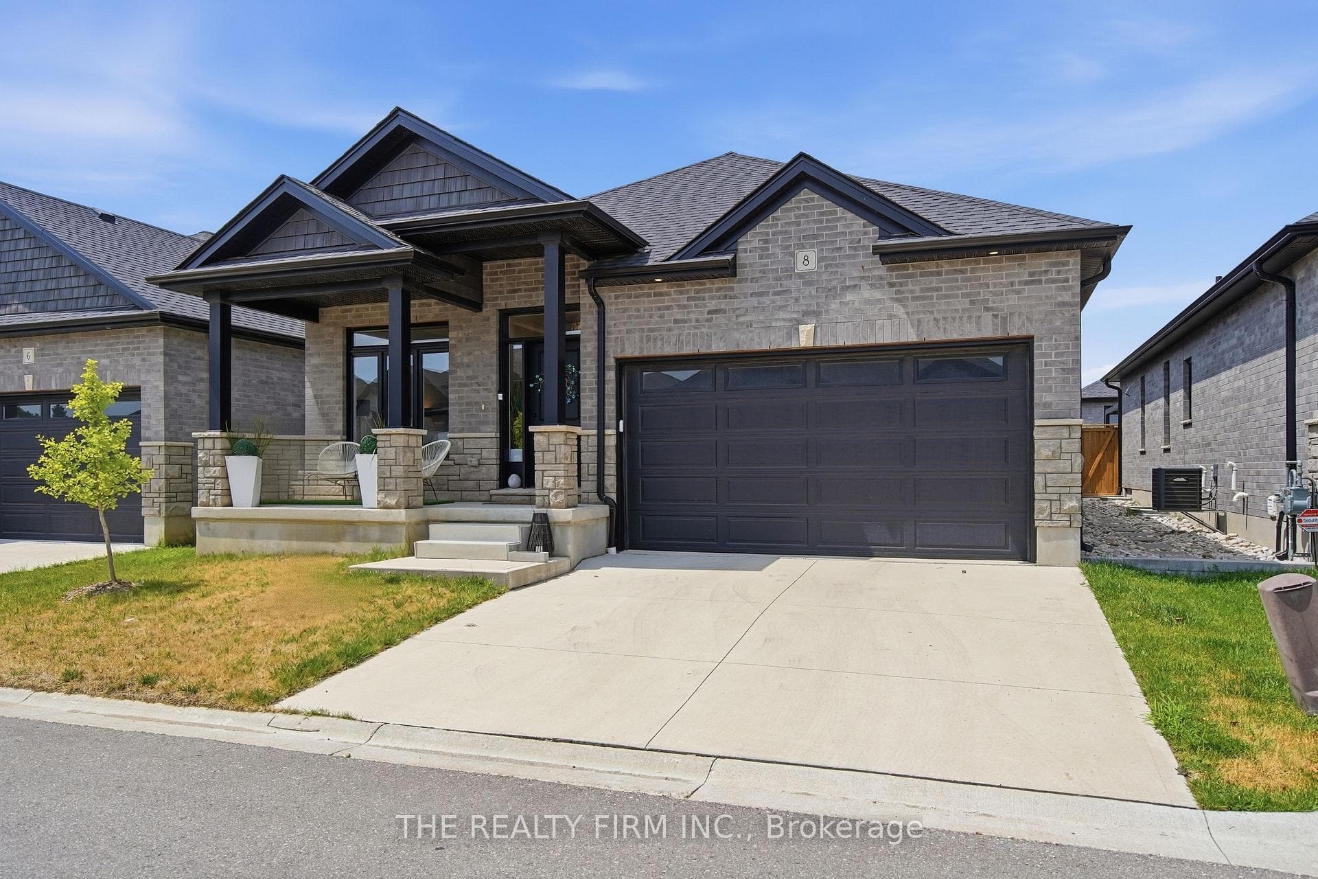 Double wide driveway