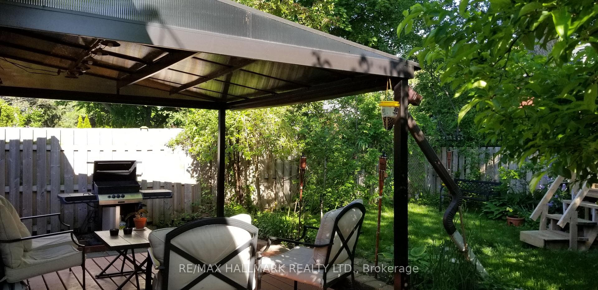 Side Patio (off dining area) "North yard"