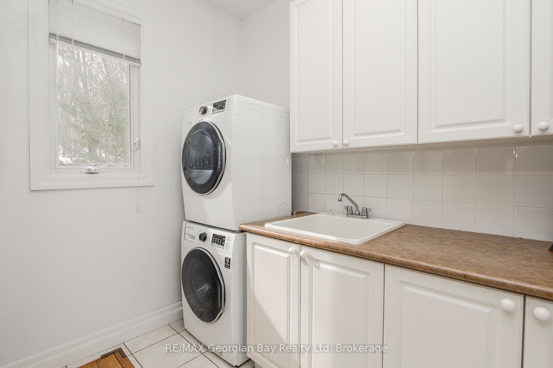 laundry on second floor