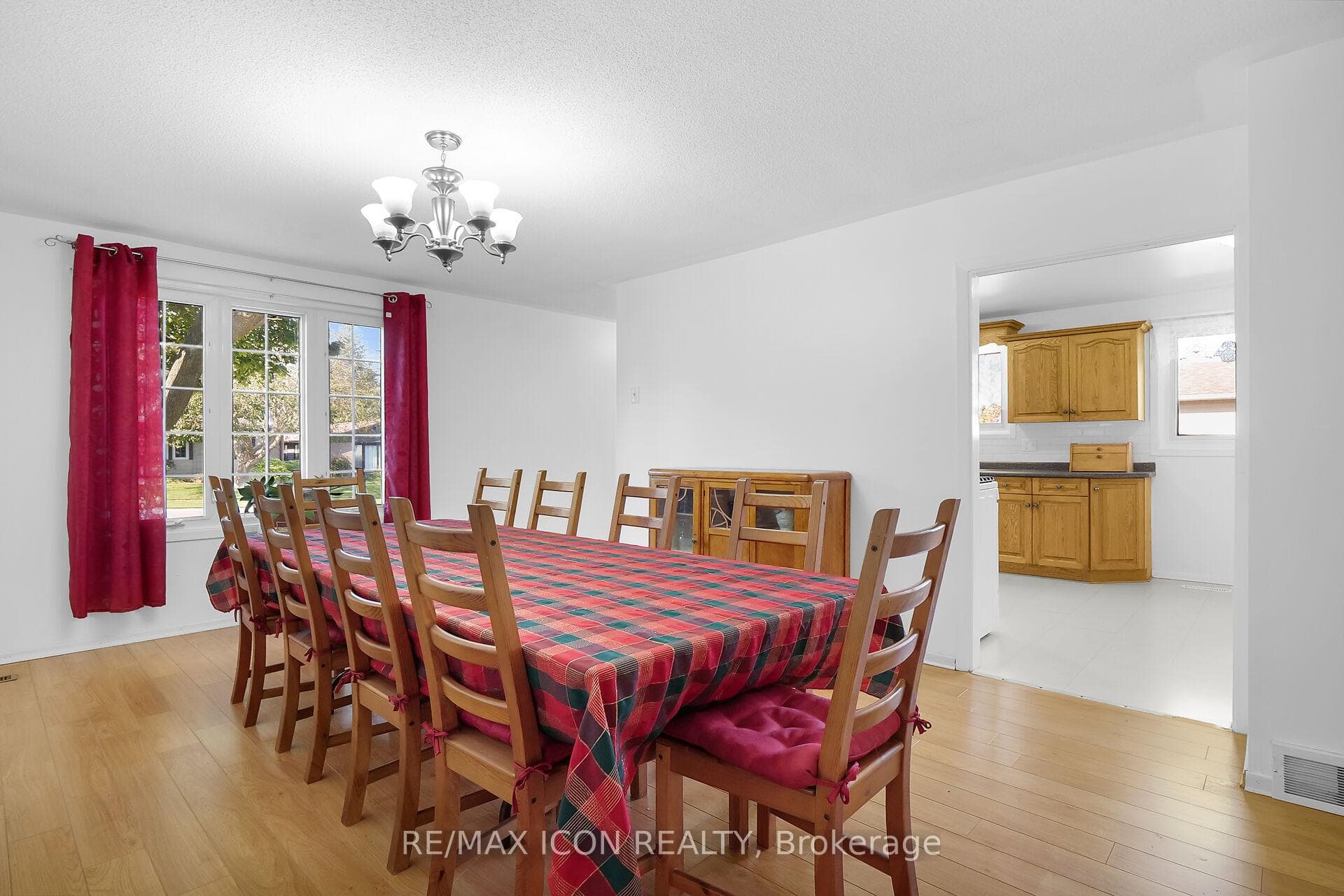 Living Room. Currently being used as a Dining Room