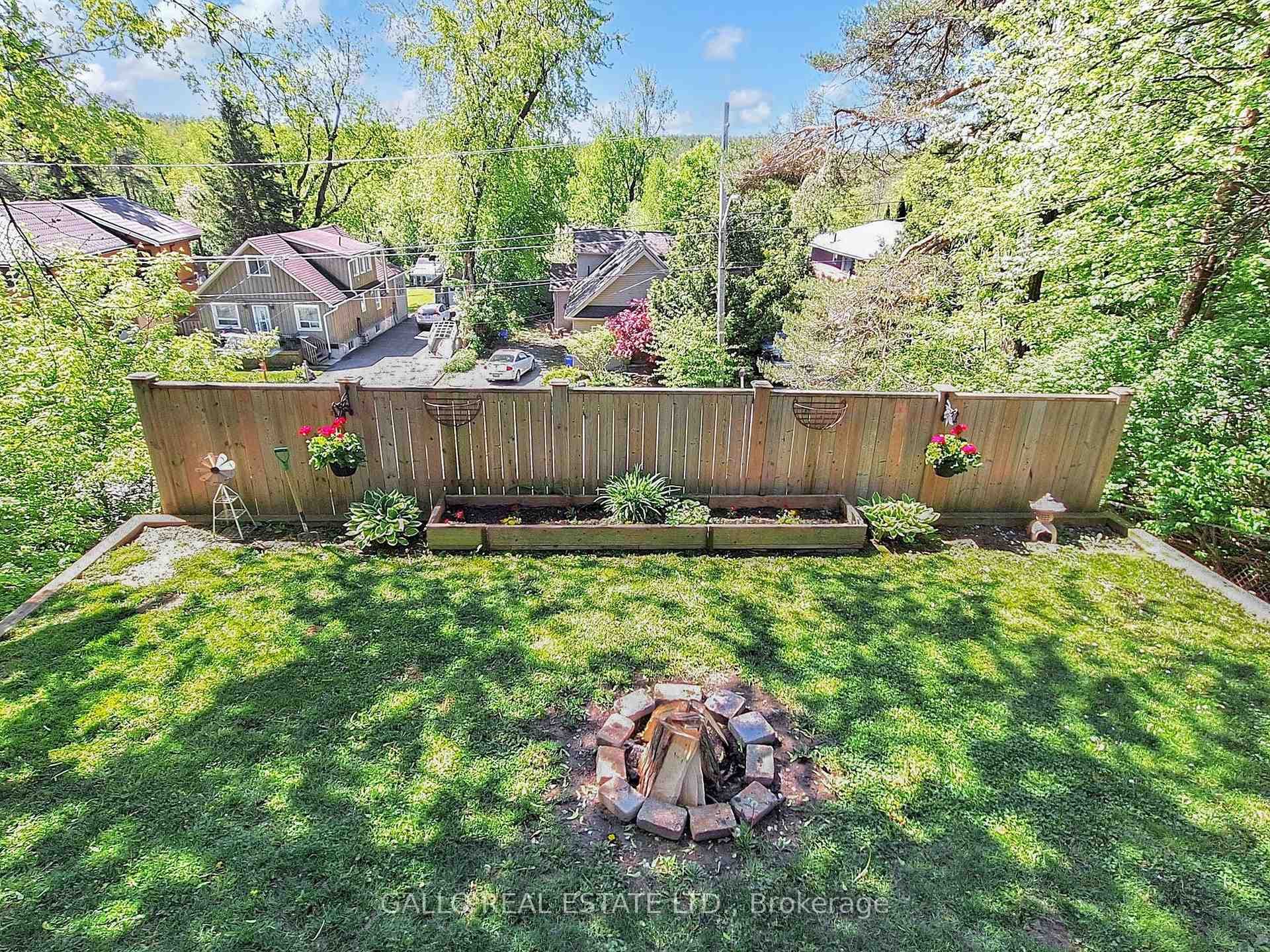A view from the deck to the south