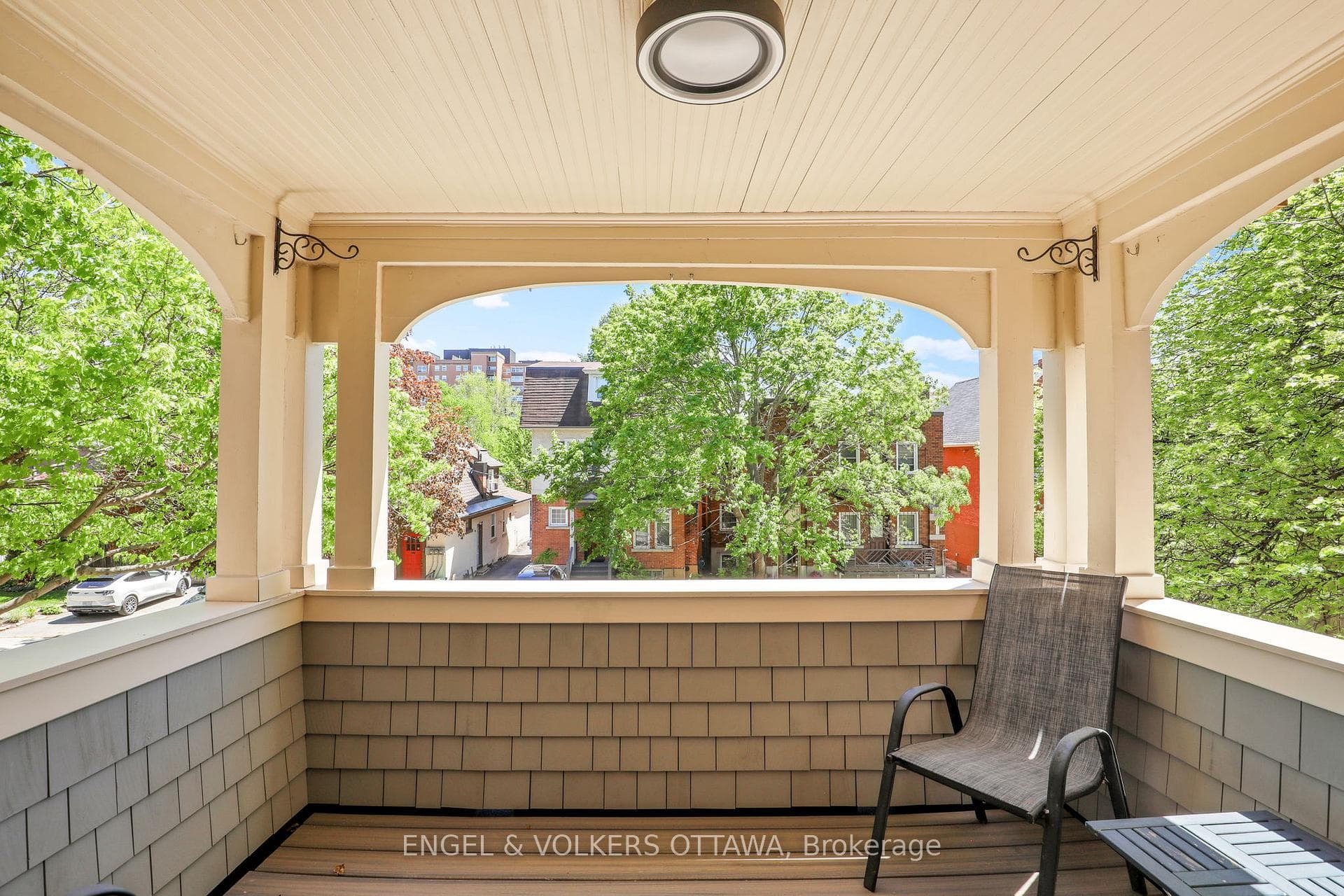 2nd Floor Balcony overlooking Stewart
