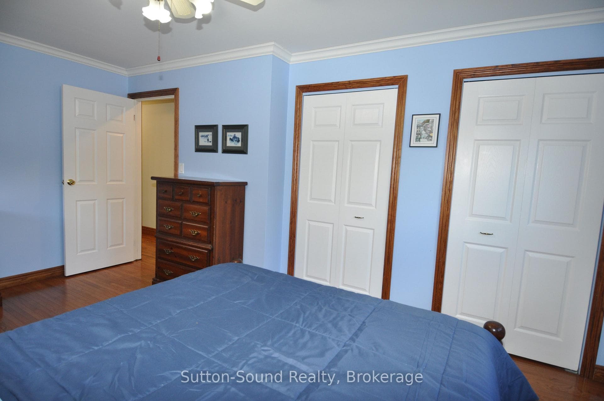 Twin Closets in Master Bedroom