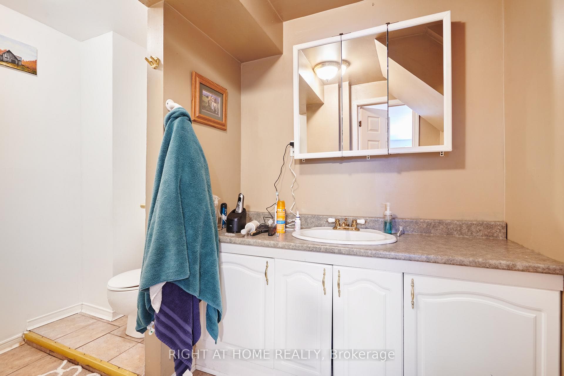 3-pc bath in the lower level