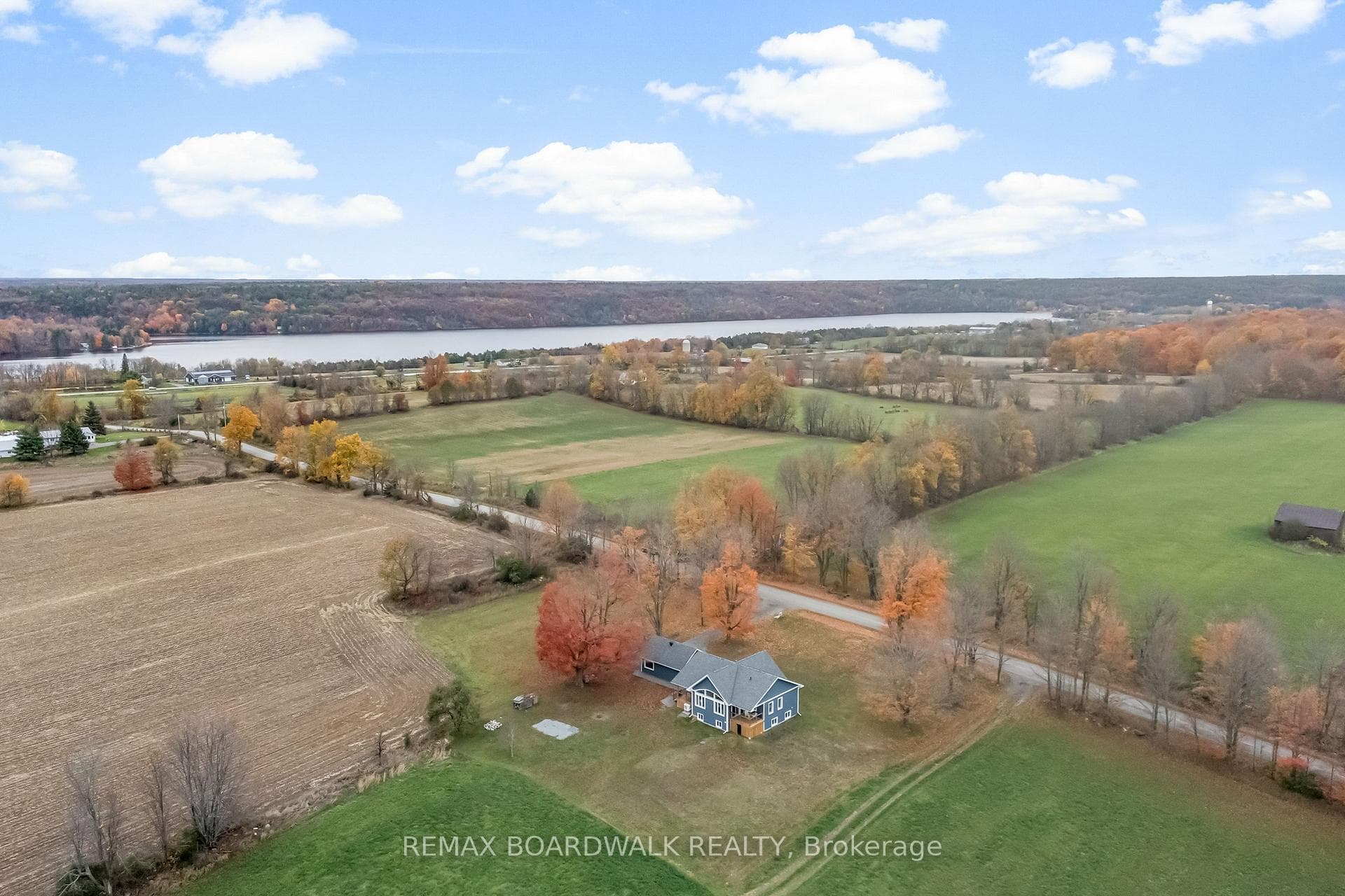 You can see property - what's cut around house