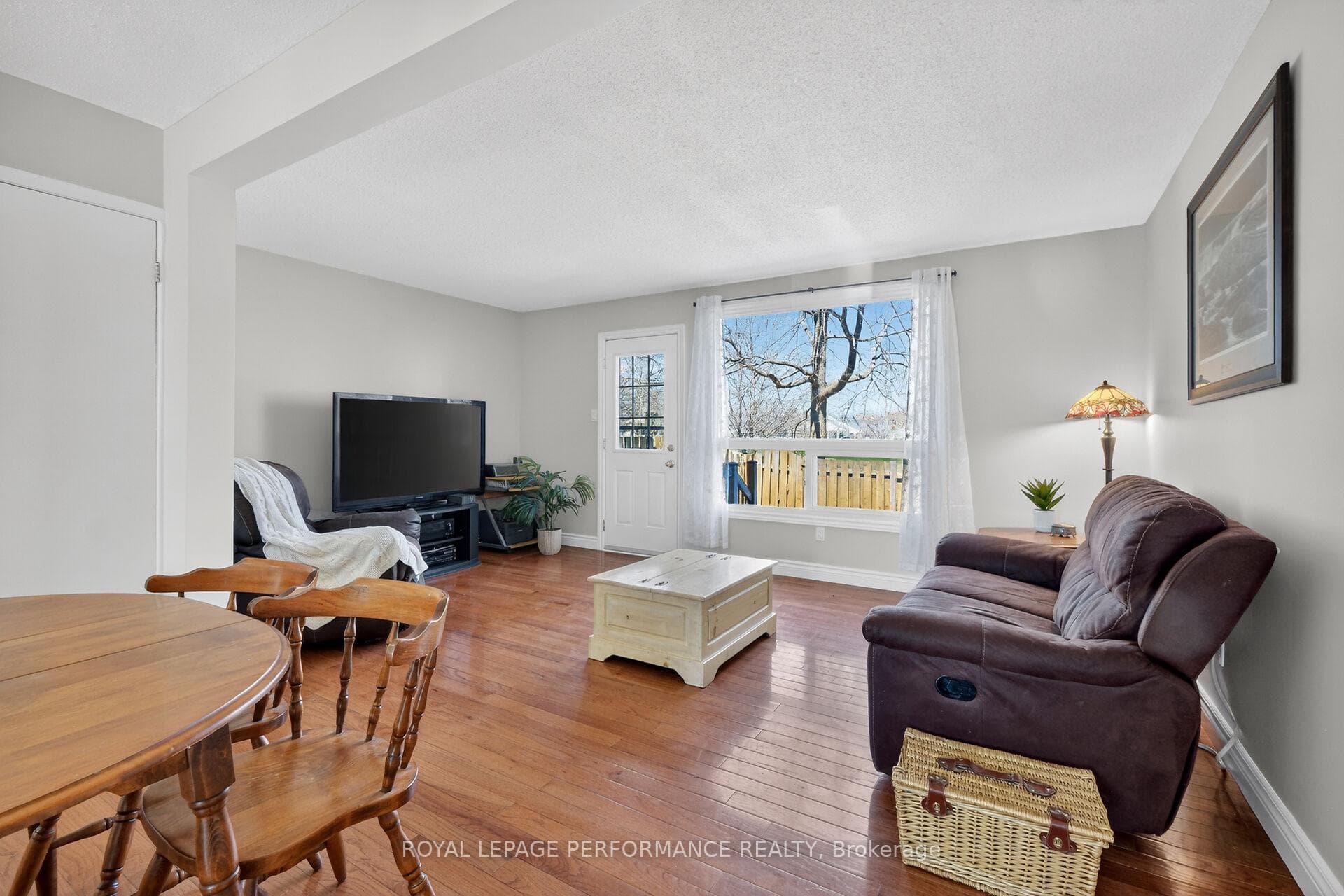 Formal living room with amazing park views!