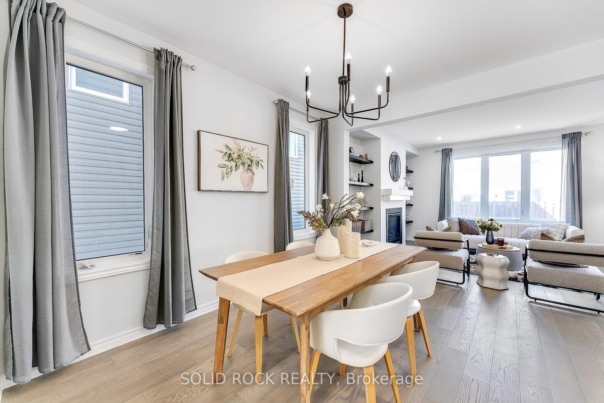 Fully open concept main floor