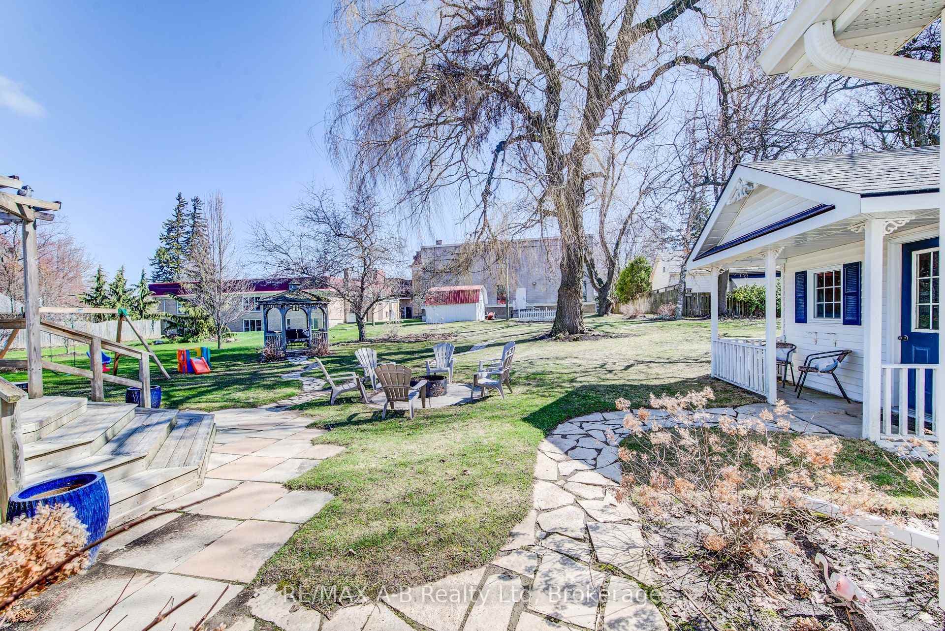 rear yard