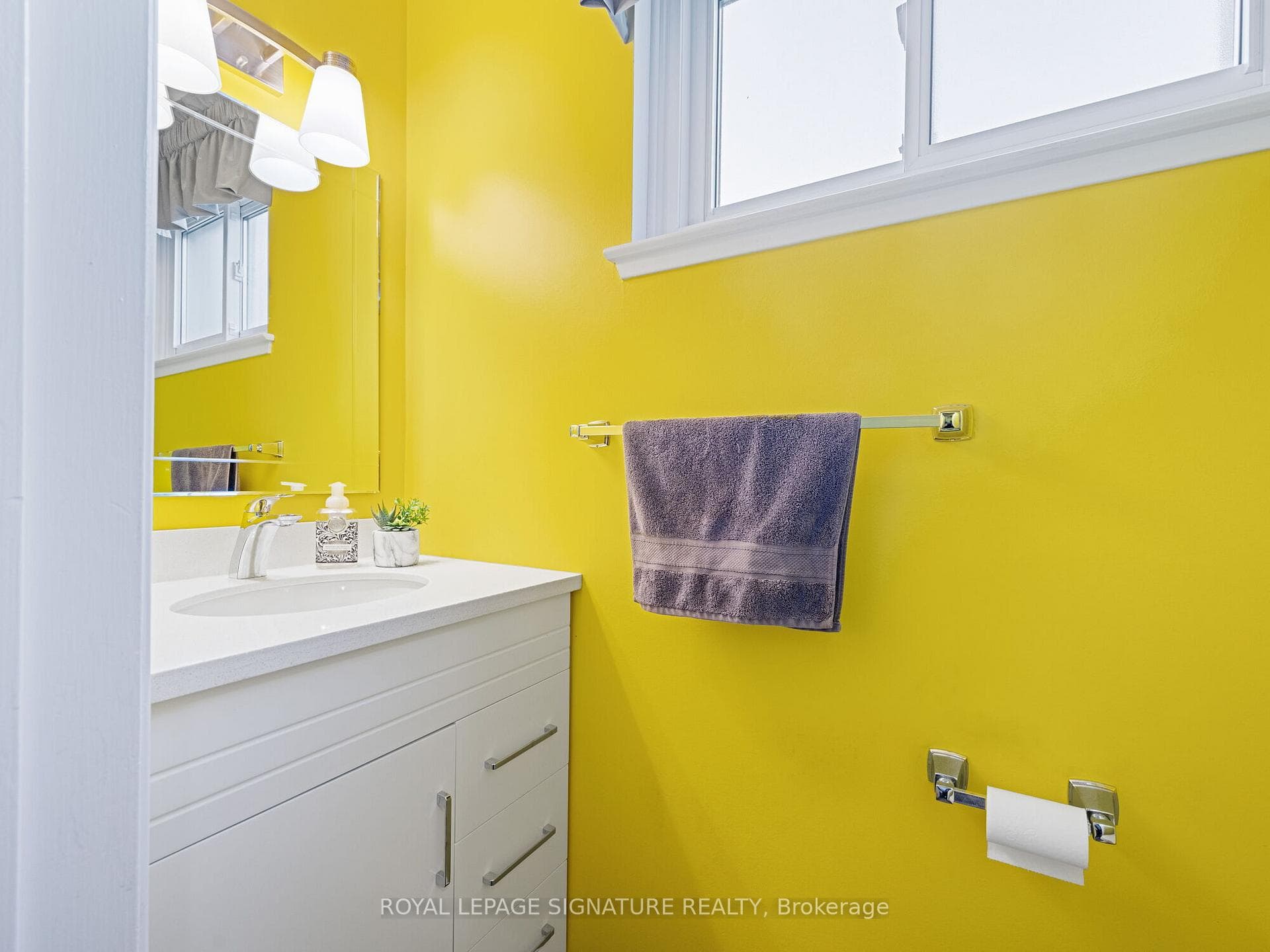Refinished Powder Room