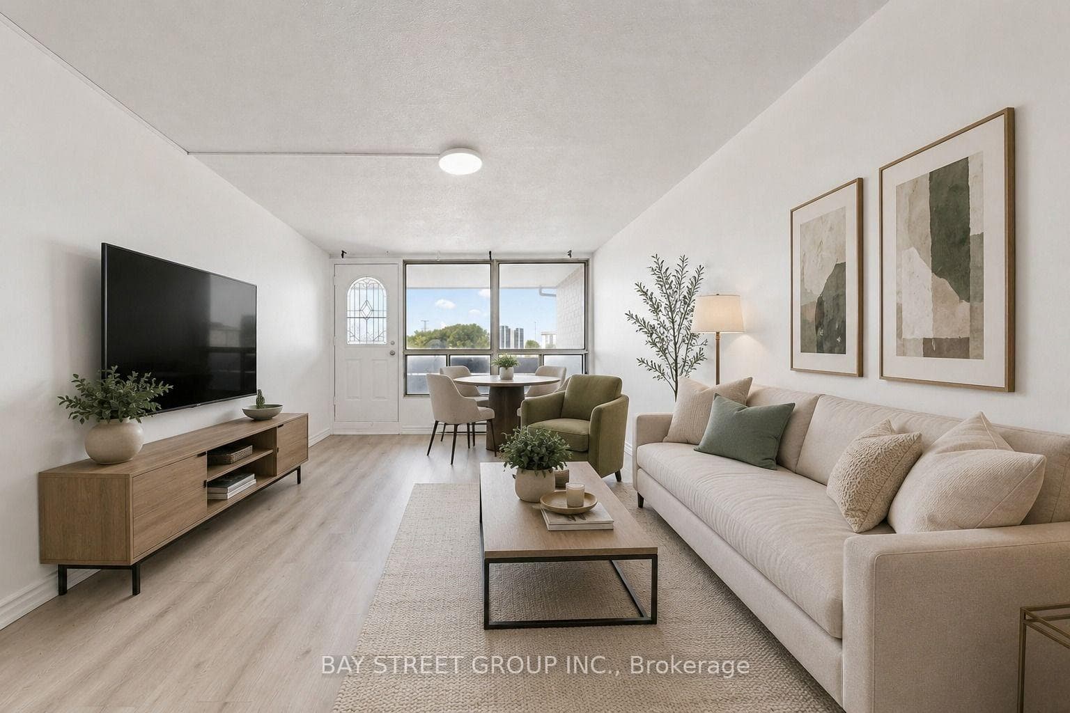 Living room - Virtually Staged