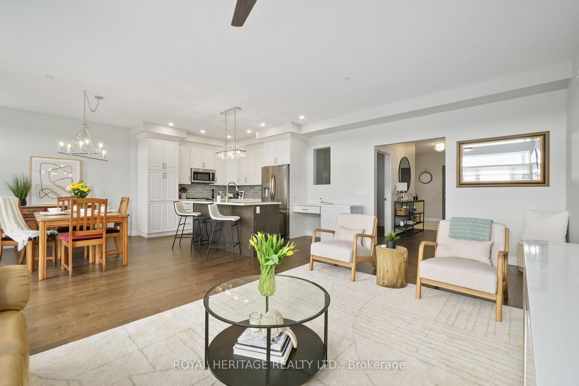 Open Concept Living Area