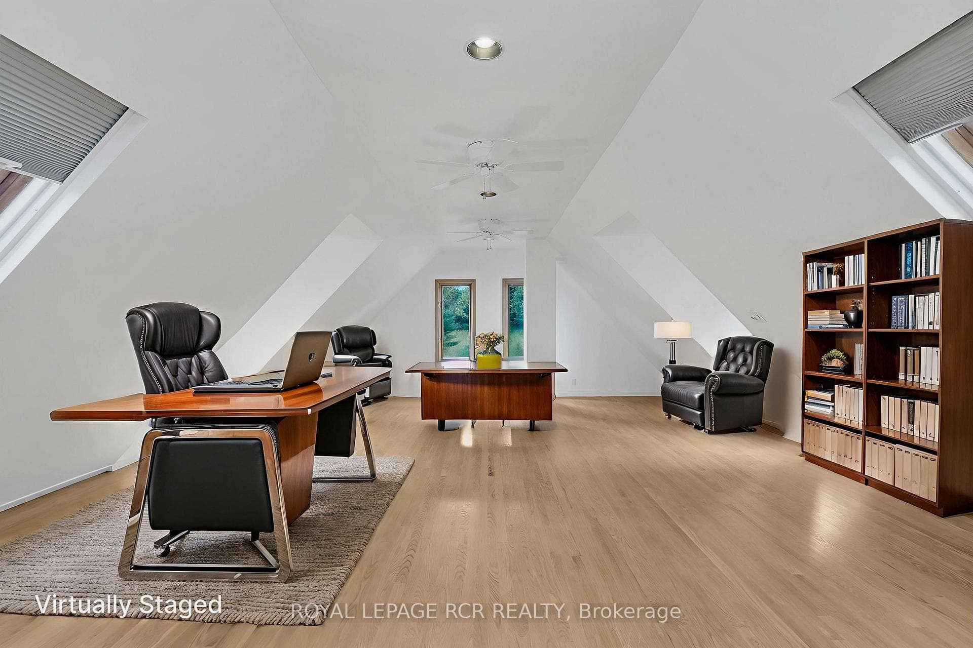 2nd Level - Study with Skylights