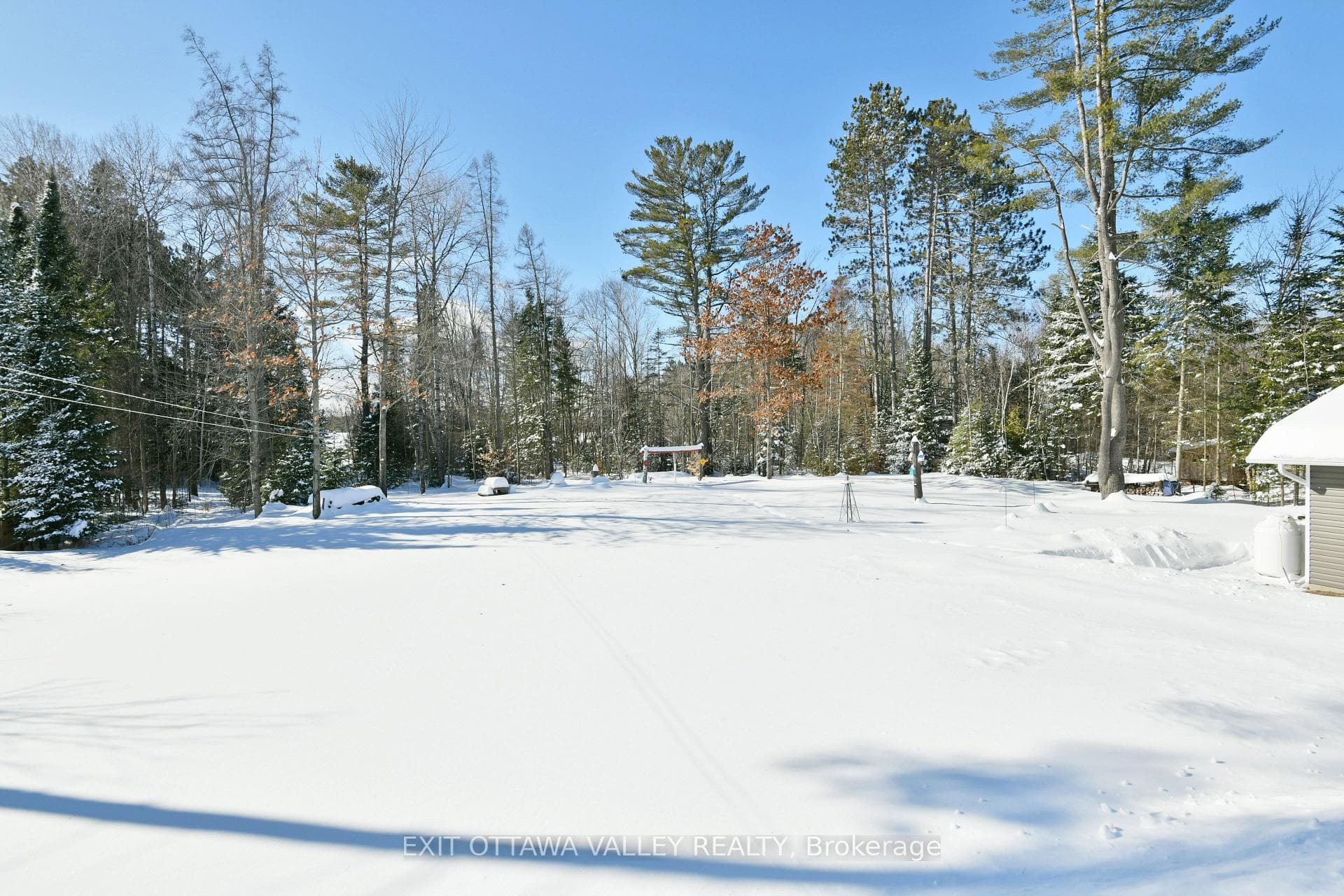 a spot for a future pool, since septic is at front