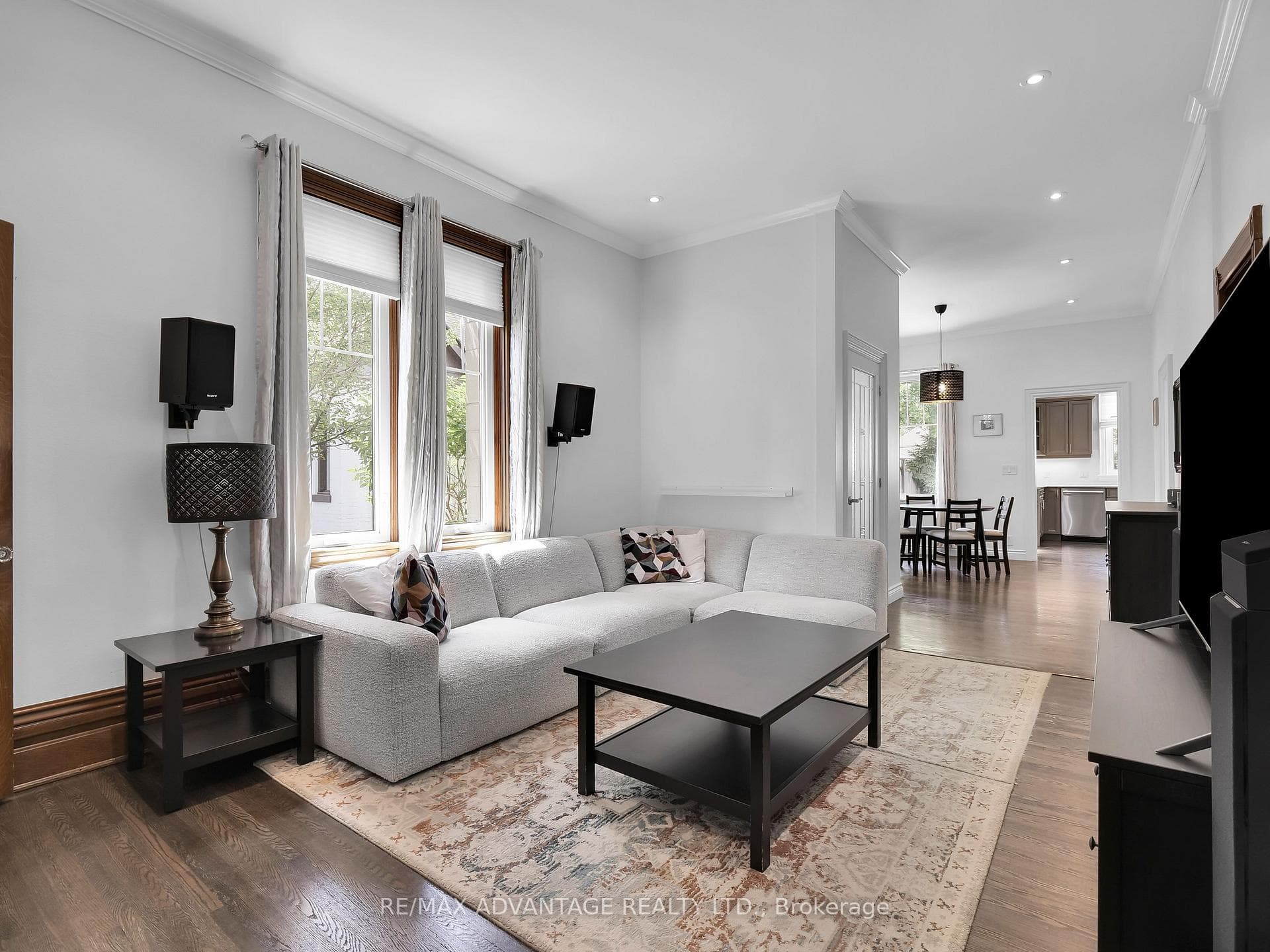 Bright living room