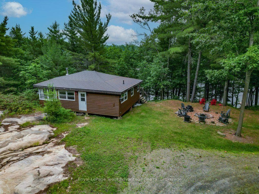 Bunkie and firepit area