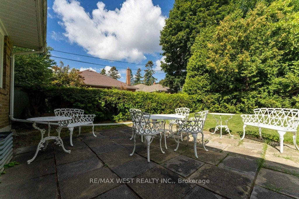 rear patio