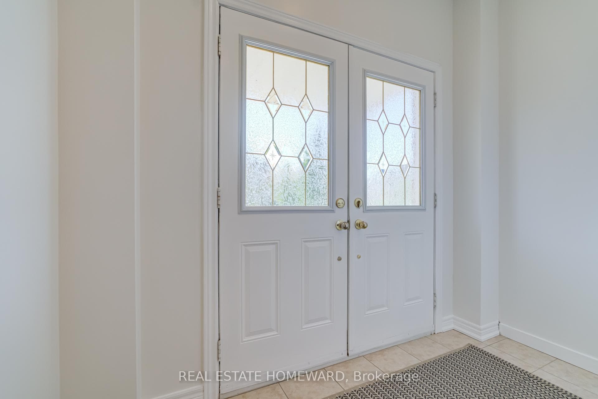 Beautiful Double door entryway