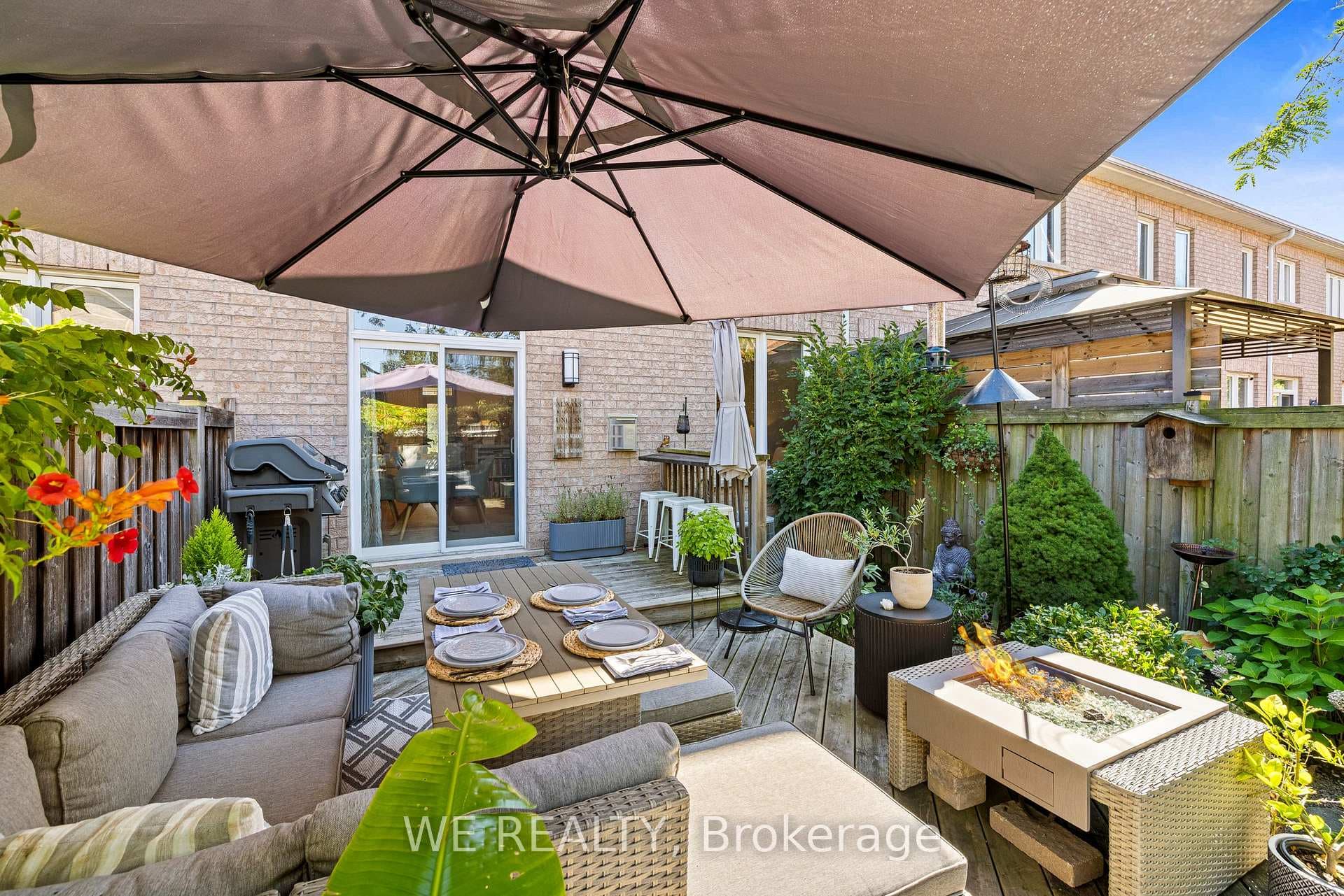 Fully Landscaped Backyard