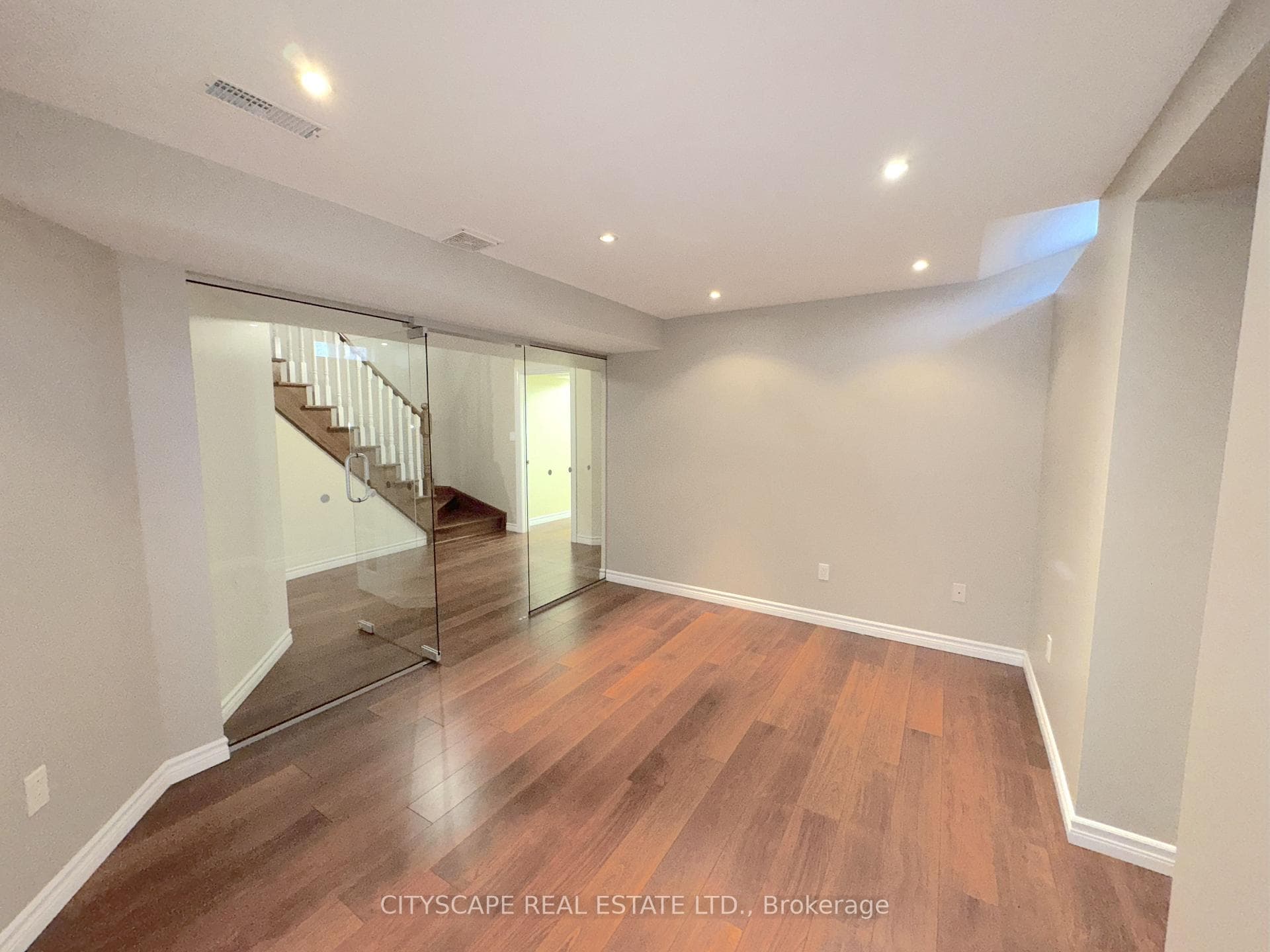 Basement - Office with Glass Door