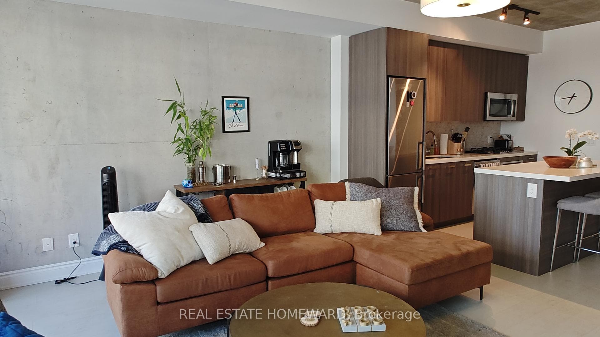 Concrete Accent Walls
