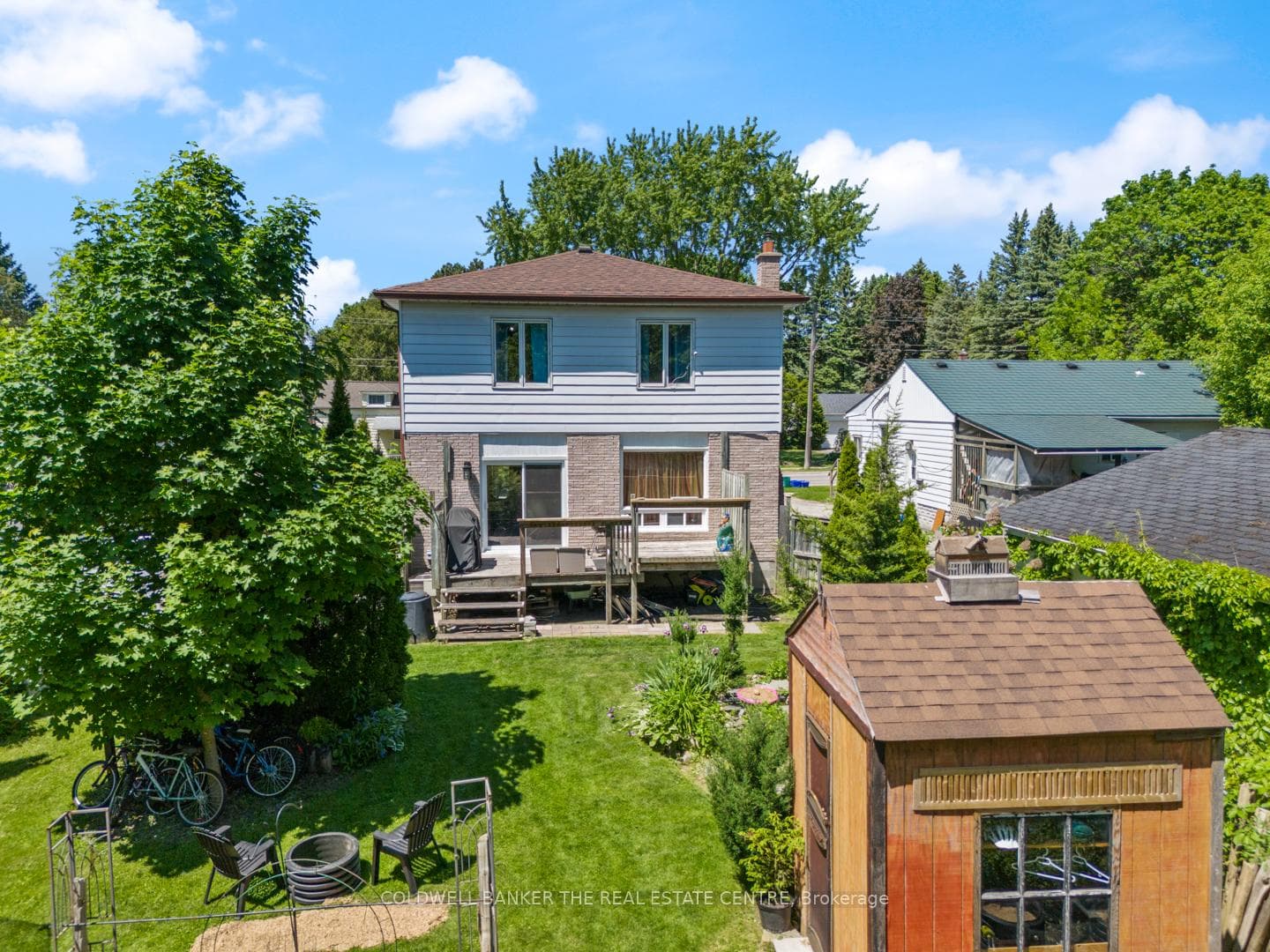 Aerial View of yard