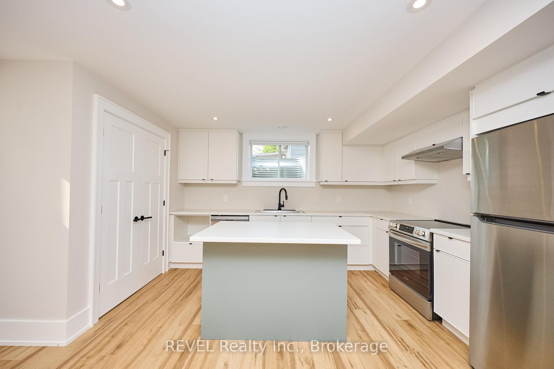 Lower level in law suite kitchen