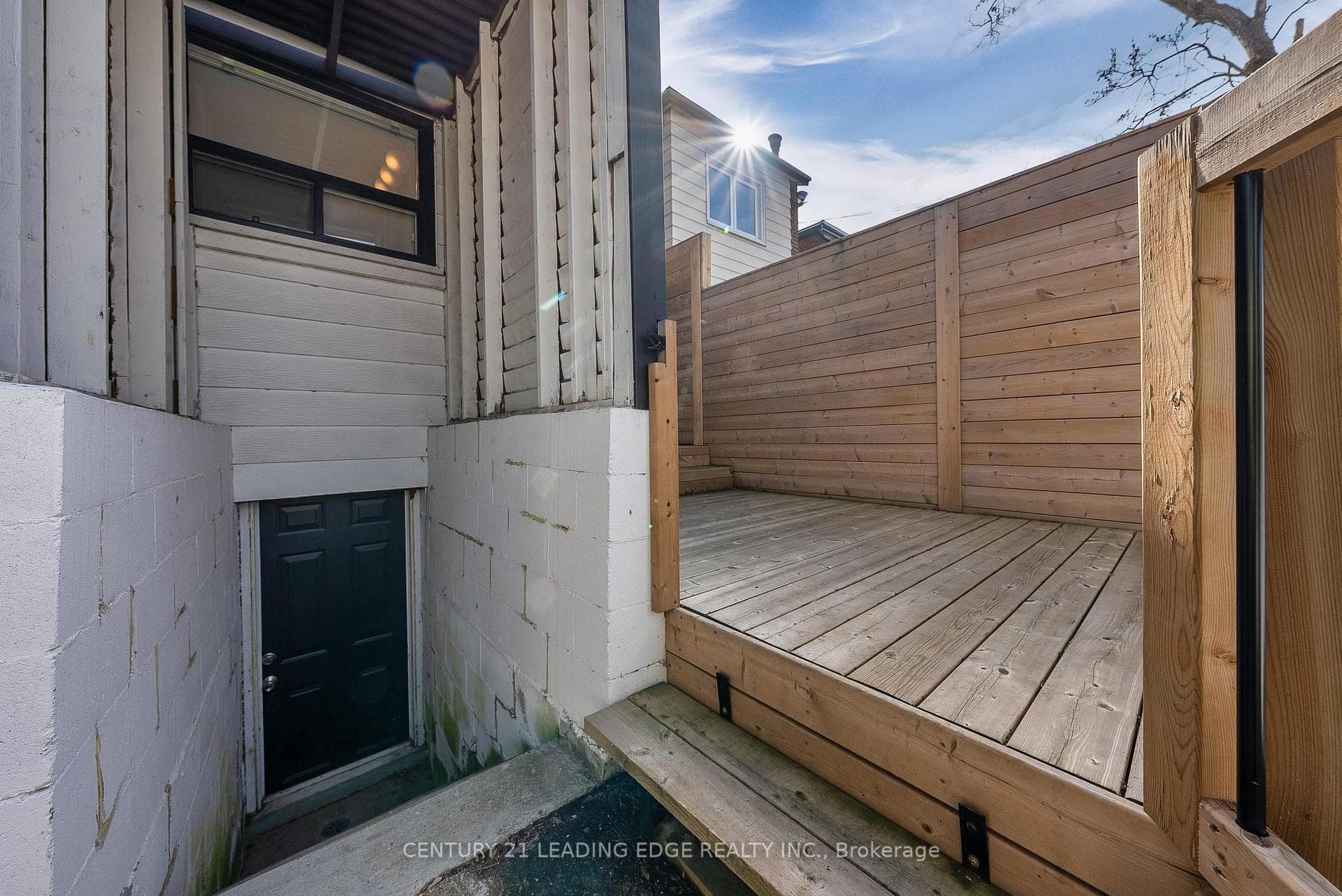 Separate Entry from WalkUp Basement