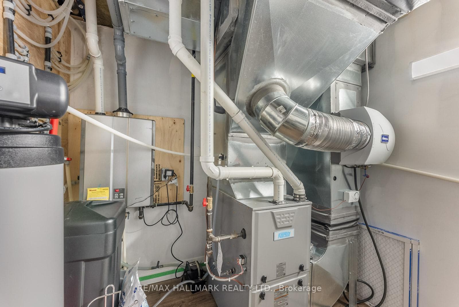 New Furnace, Water Softener + Tankless Hot Water